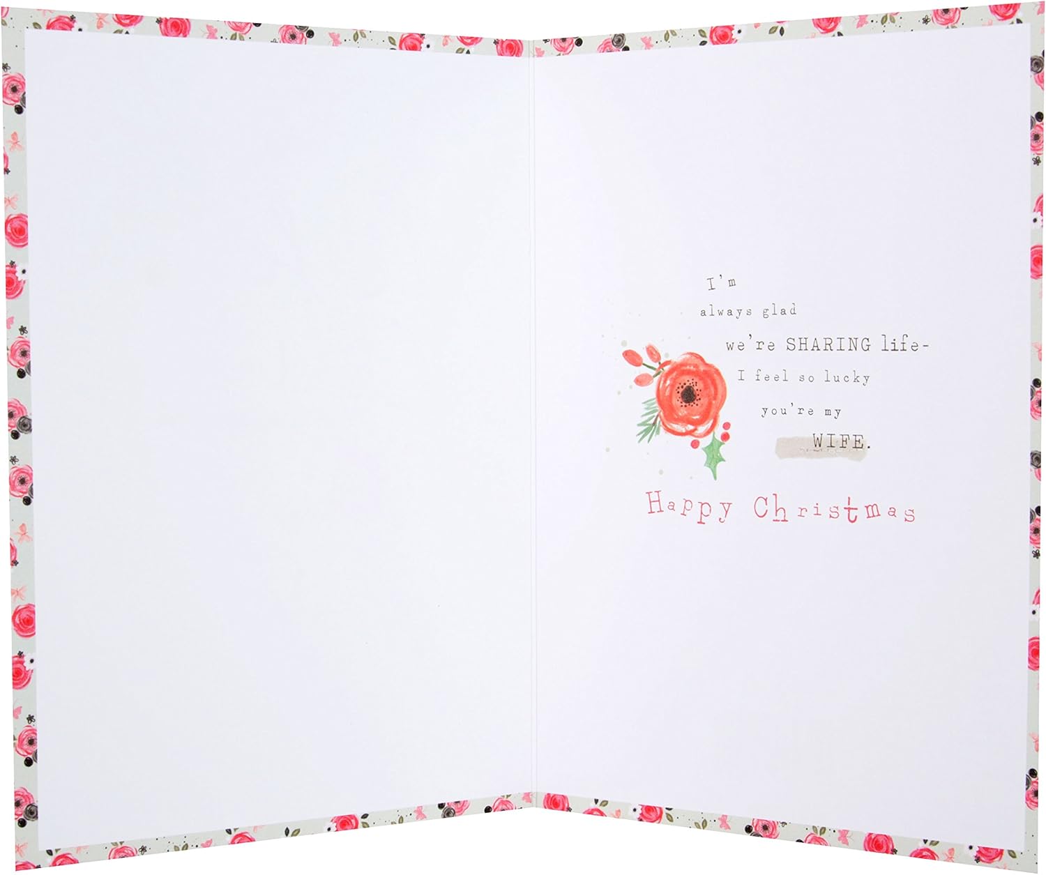 Hallmark For My Wife at Christmas Card -'So Special' - Medium