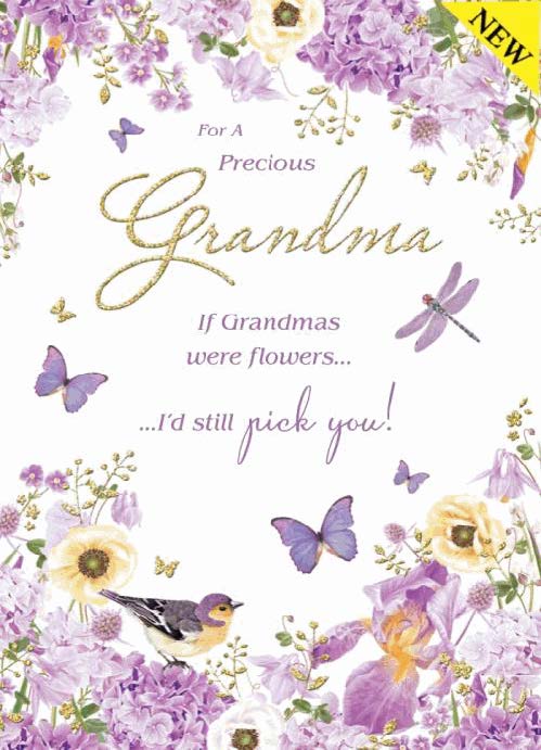 Grandma Birthday Card