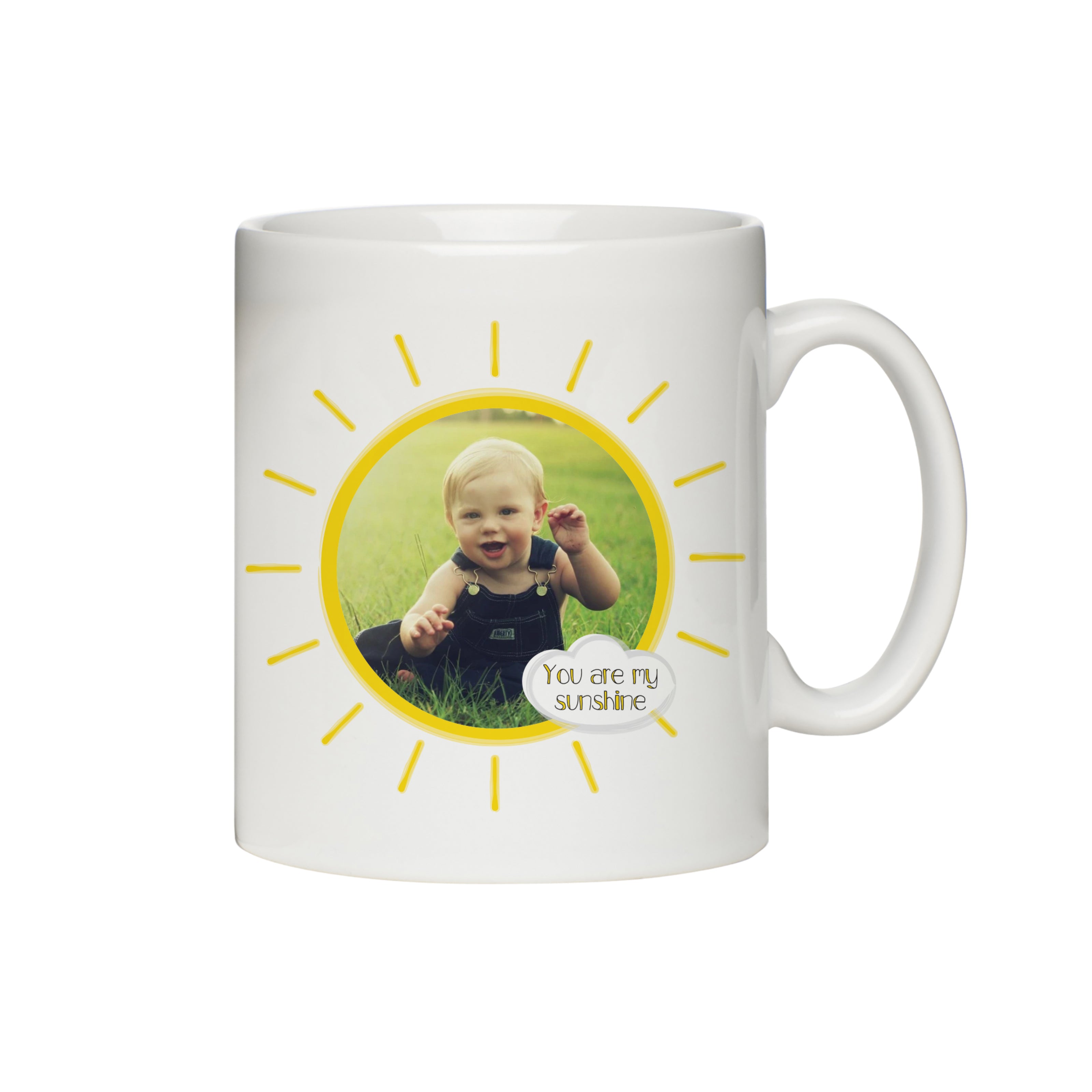 Personalised My Sunshine Photo Upload Mug