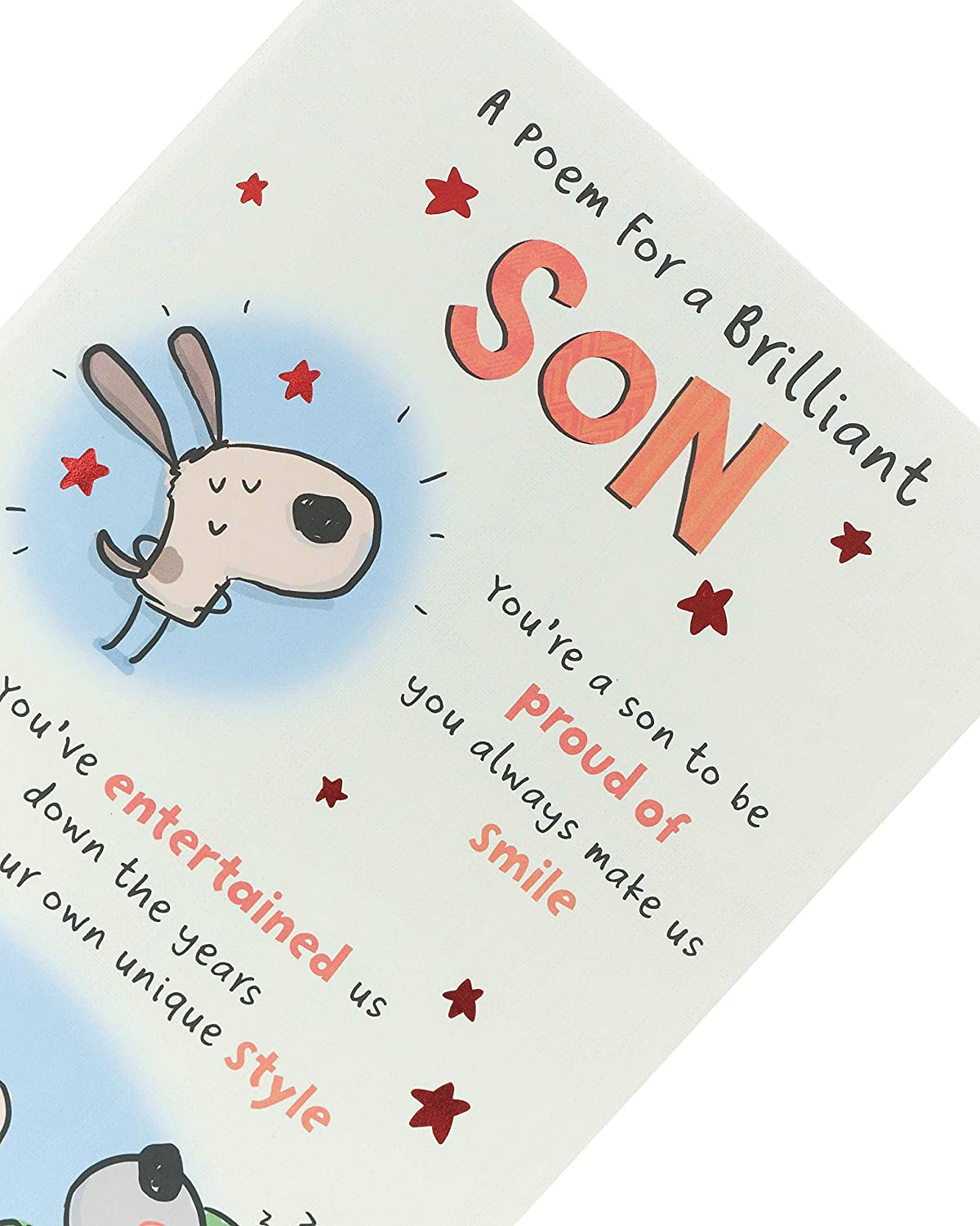 Son Birthday Card - A Son To Be Proud Of