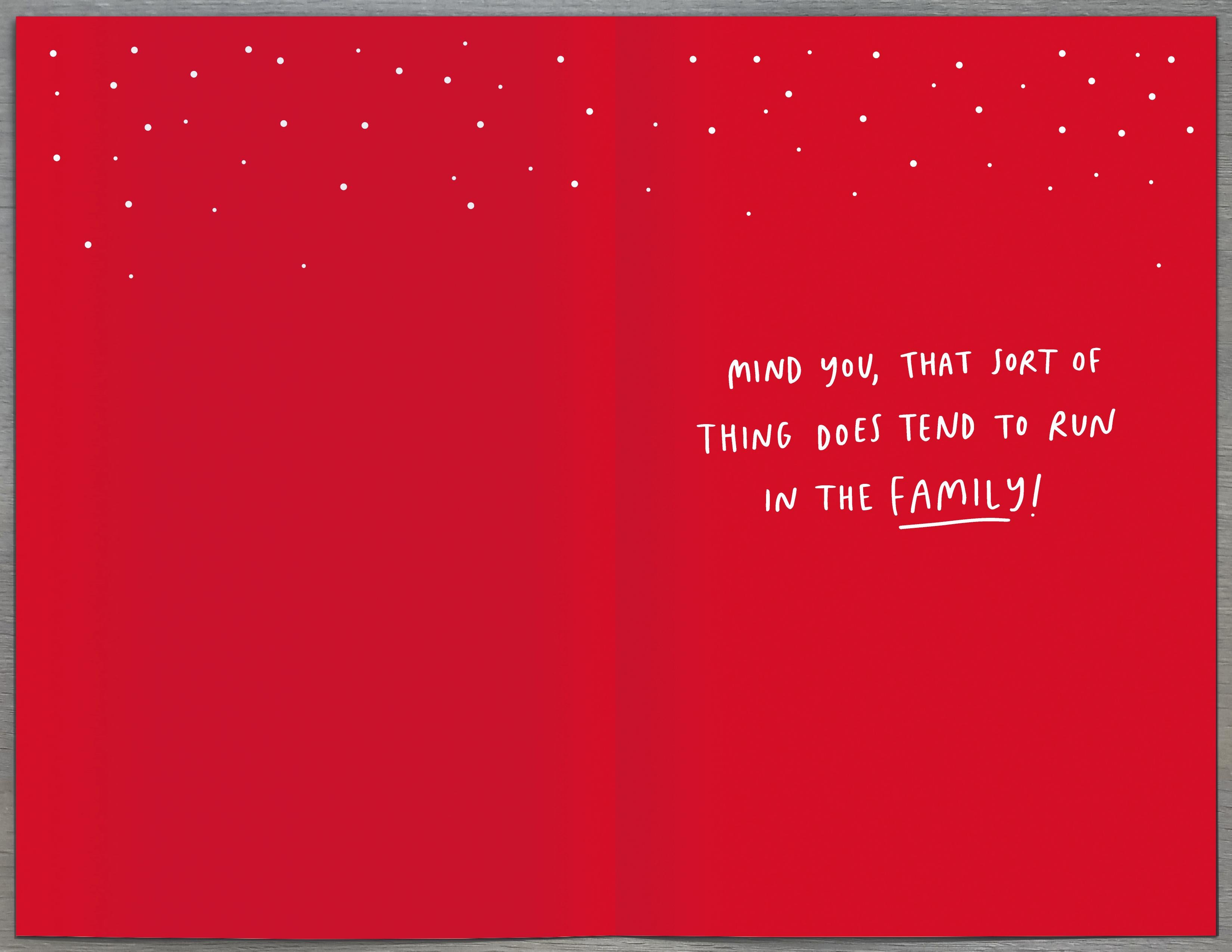 Humorous Nephew Christmas Card - Super Cool Penguin