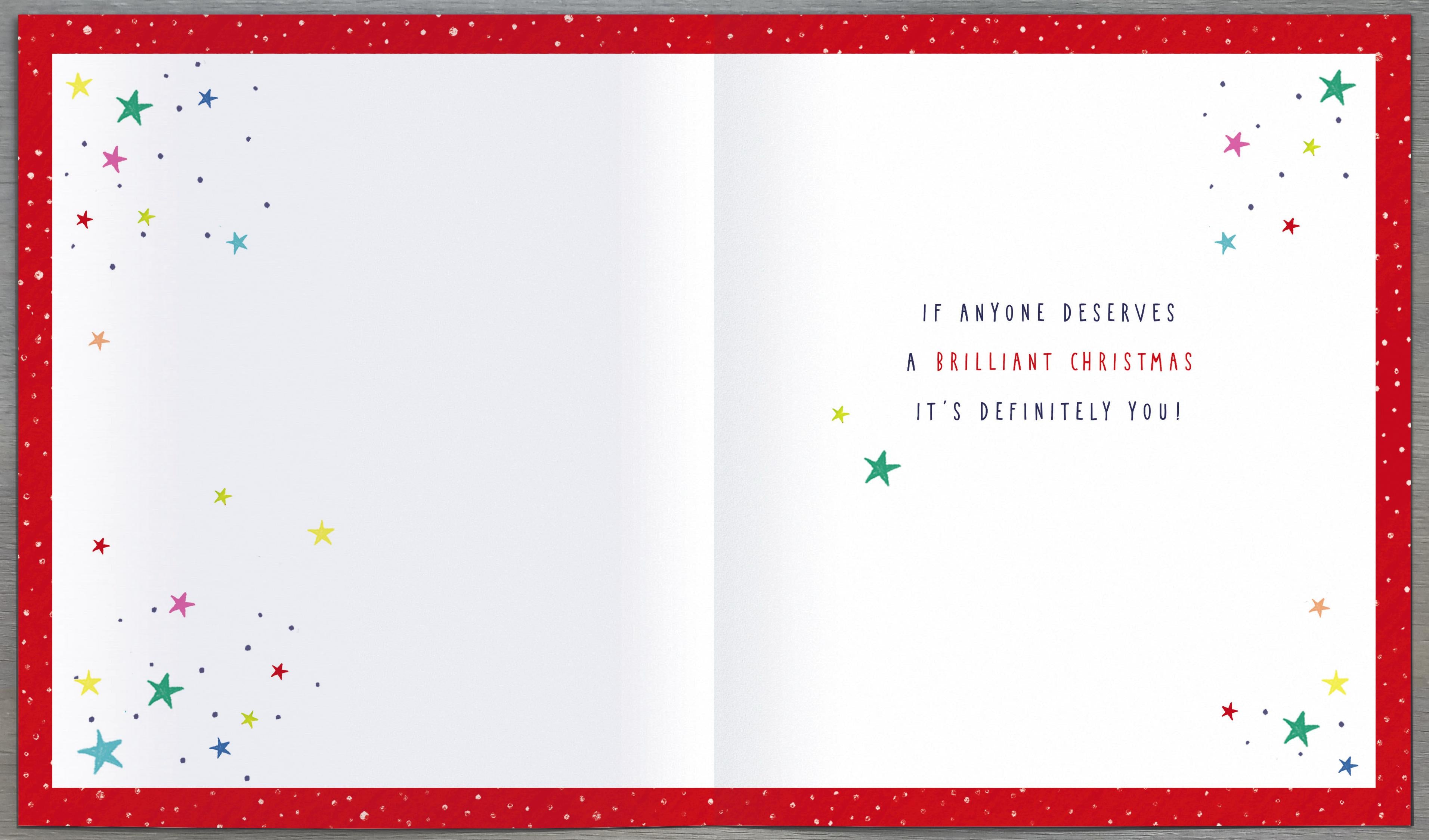 Grandson Christmas Card - You're A Star