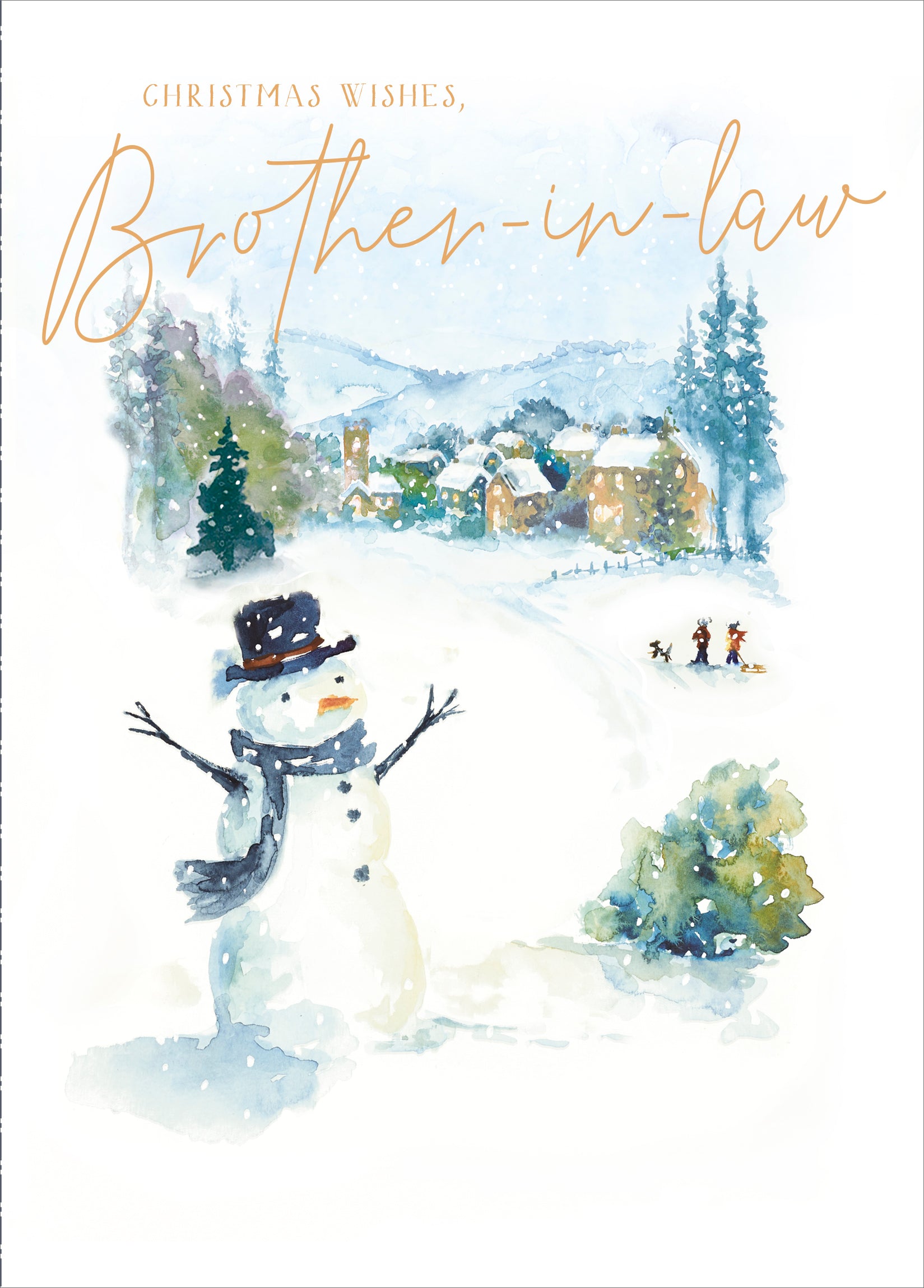 Brother-in-Law Christmas Card - Winter Wonderland