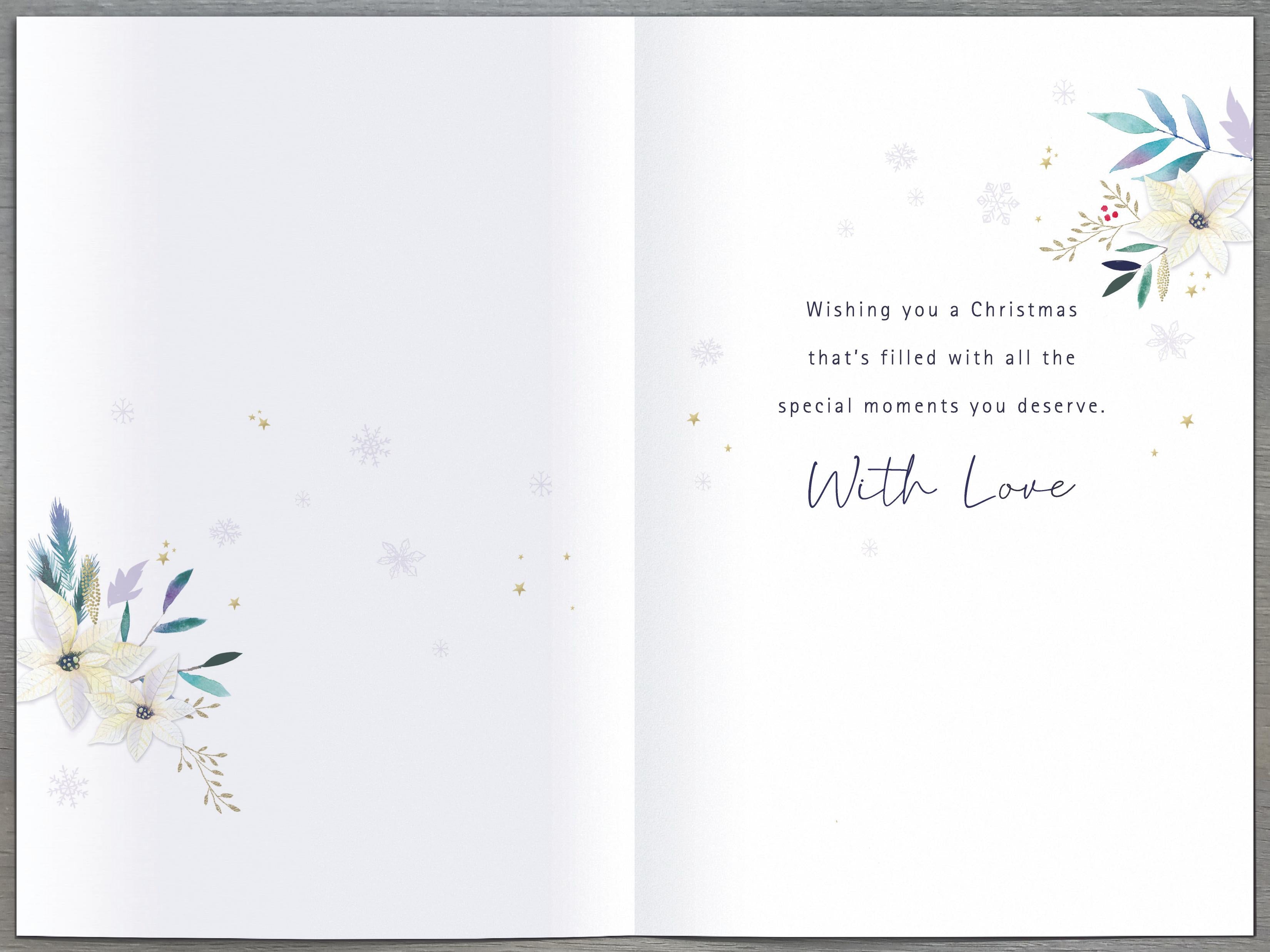 Christmas Card for Mum - Robin & Nest Design