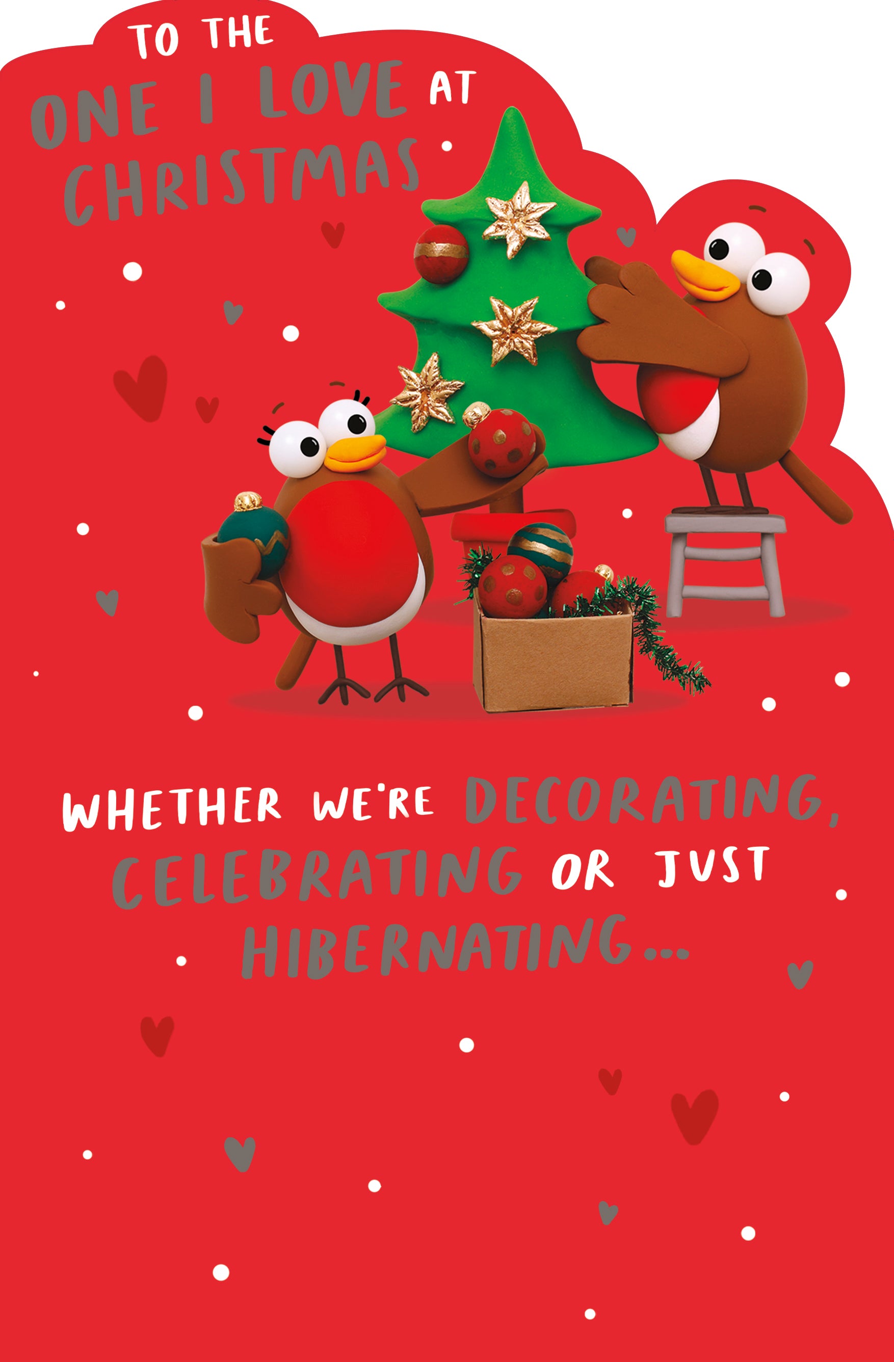 Humorous One I Love Christmas Card - Love Christmas with You