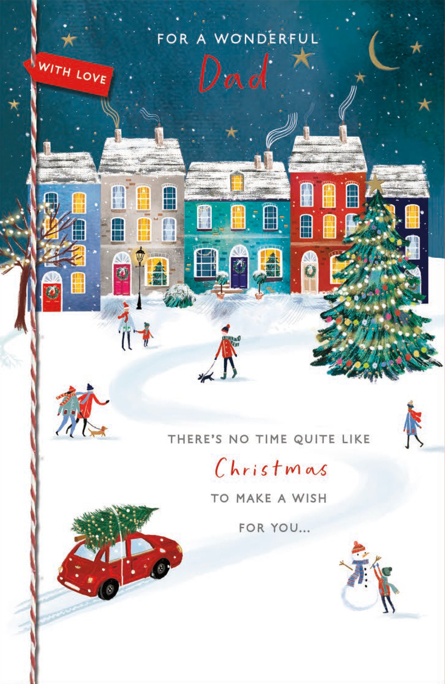 Dad Christmas Card - Christmas Activites