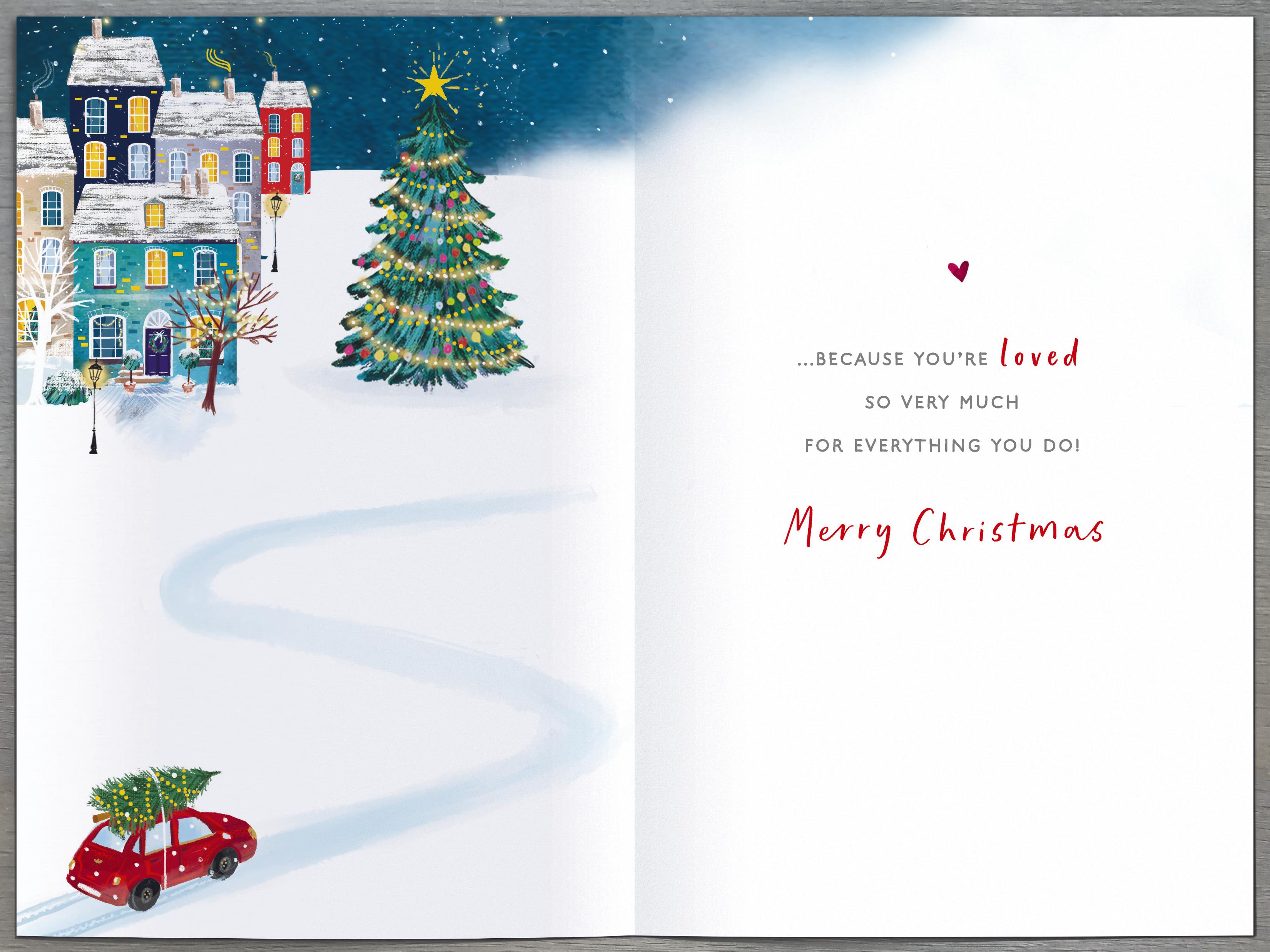 Dad Christmas Card - Christmas Activites