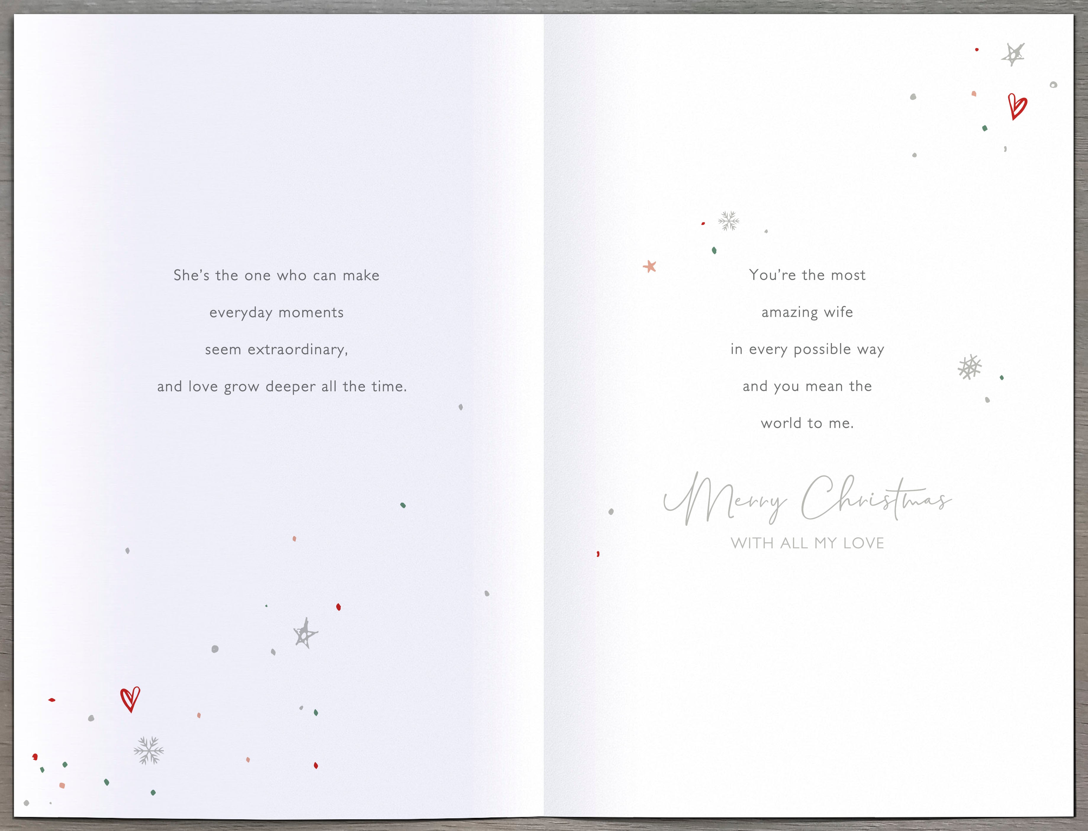 Wife Christmas Cards