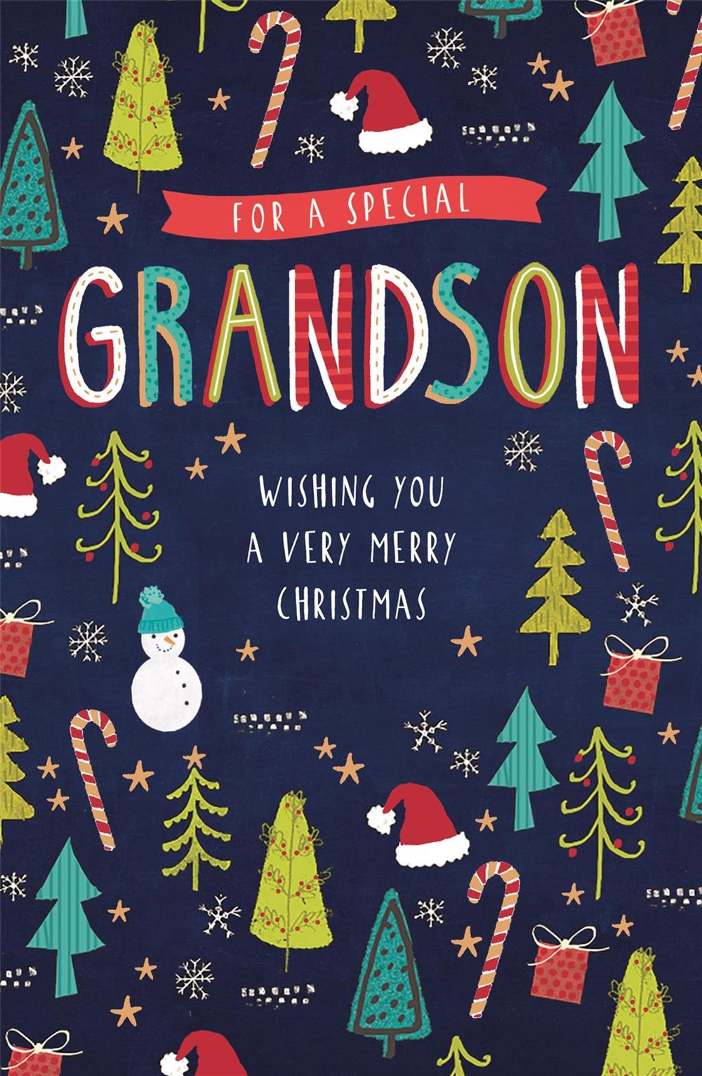 Grandson Christmas Card - Christmas Essentials