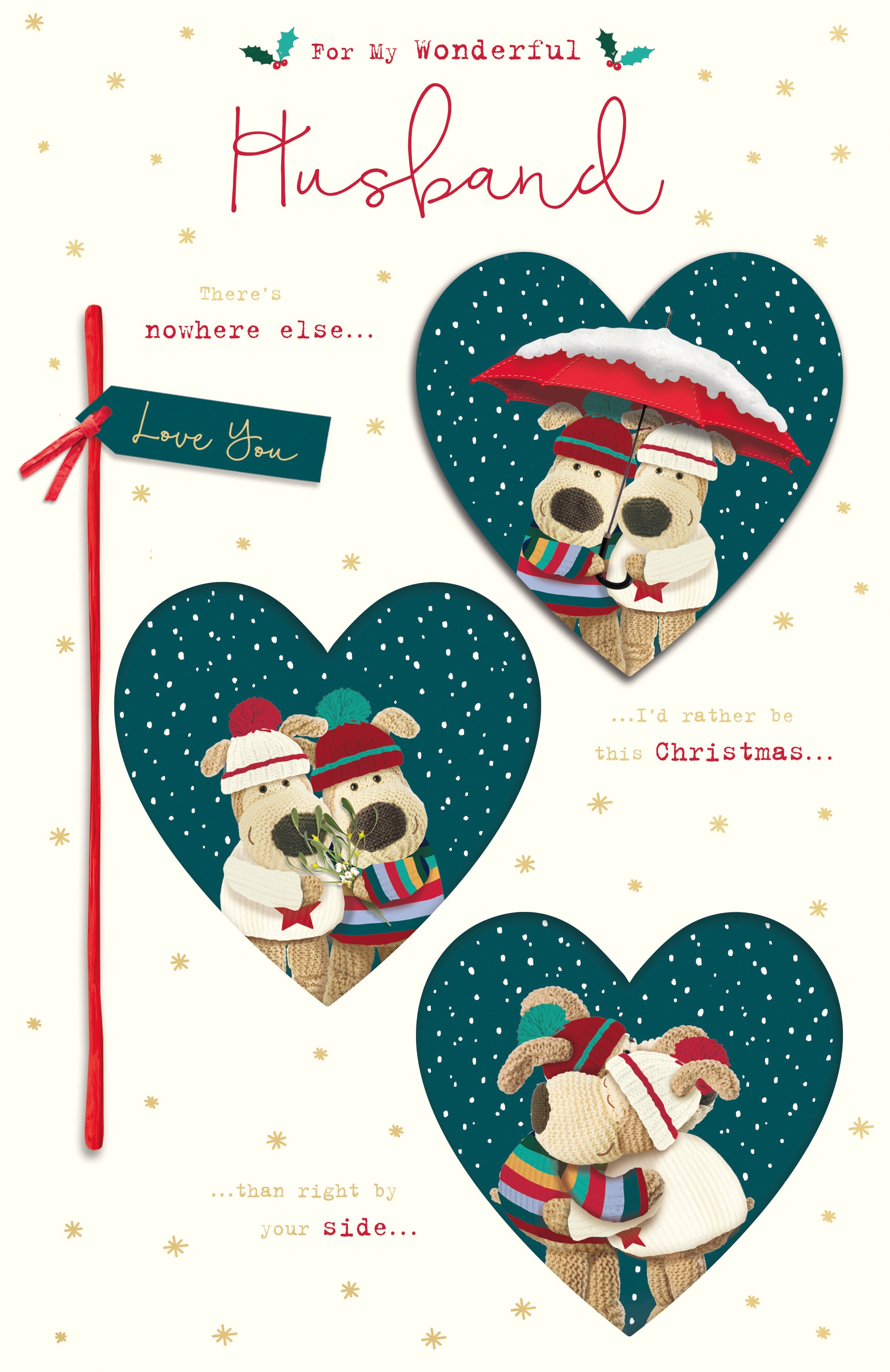 Husband Christmas Card - Boofles Storybook