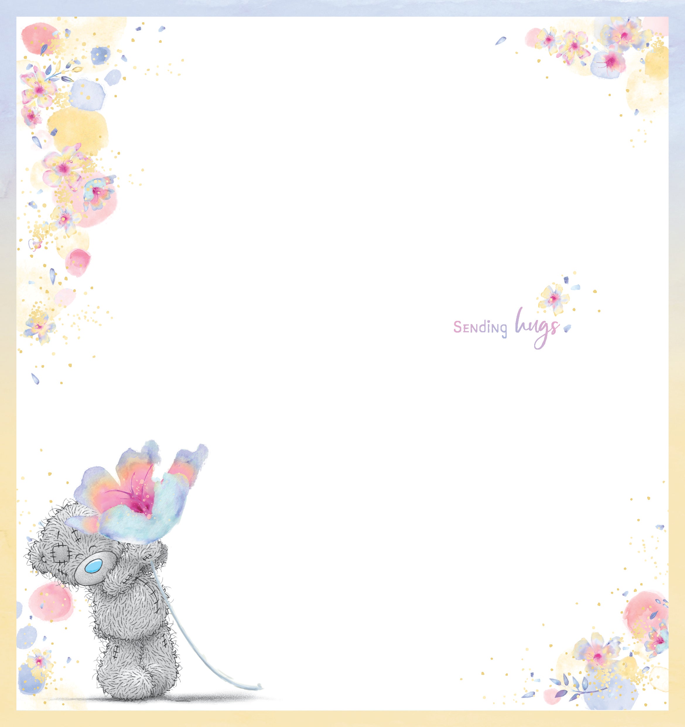 Get Well Card - Bear Planting