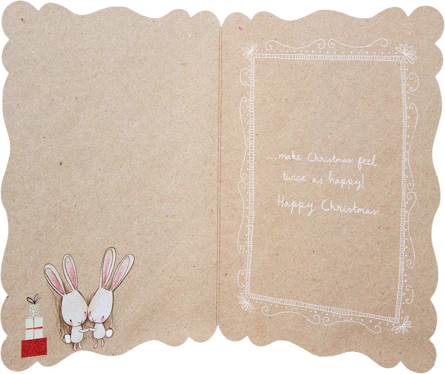 Hallmark Mum & Dad Christmas Card 'Two of You' - Medium