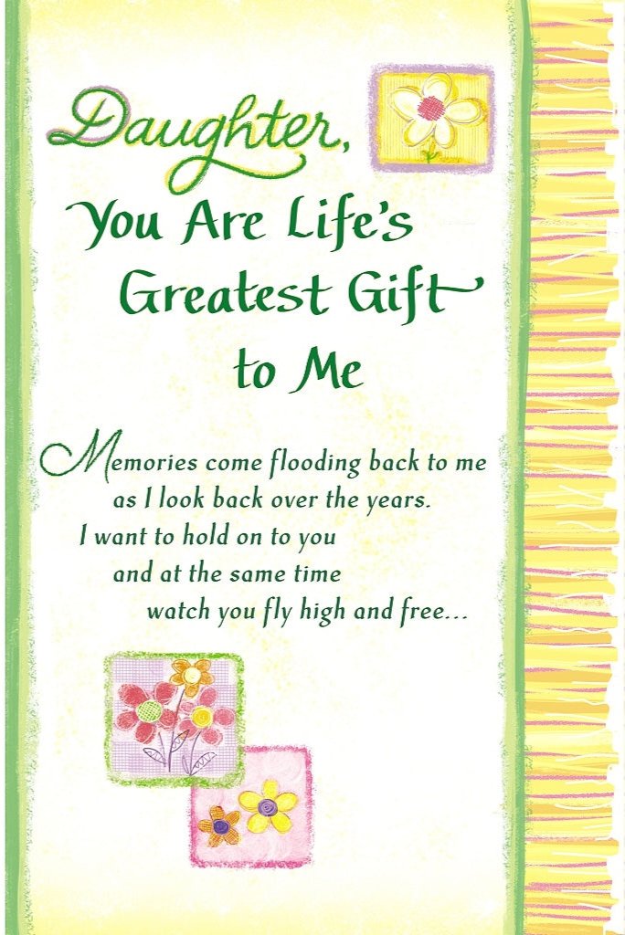 Daughter Card -You Are Life's Greatest Gift  - Blue Mountain Arts