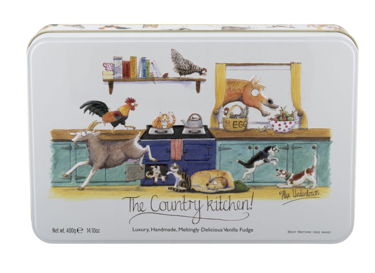 The Country Kitchen Tin of Vanilla Fudge