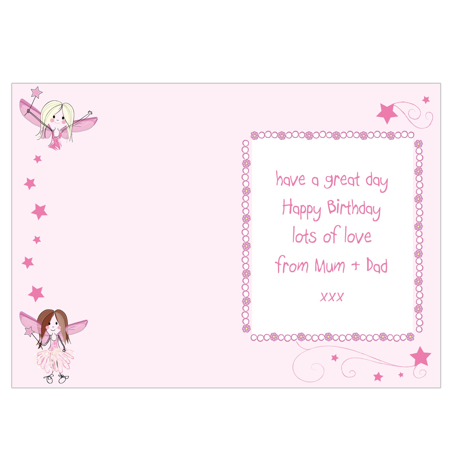 Personalised Fairy Card