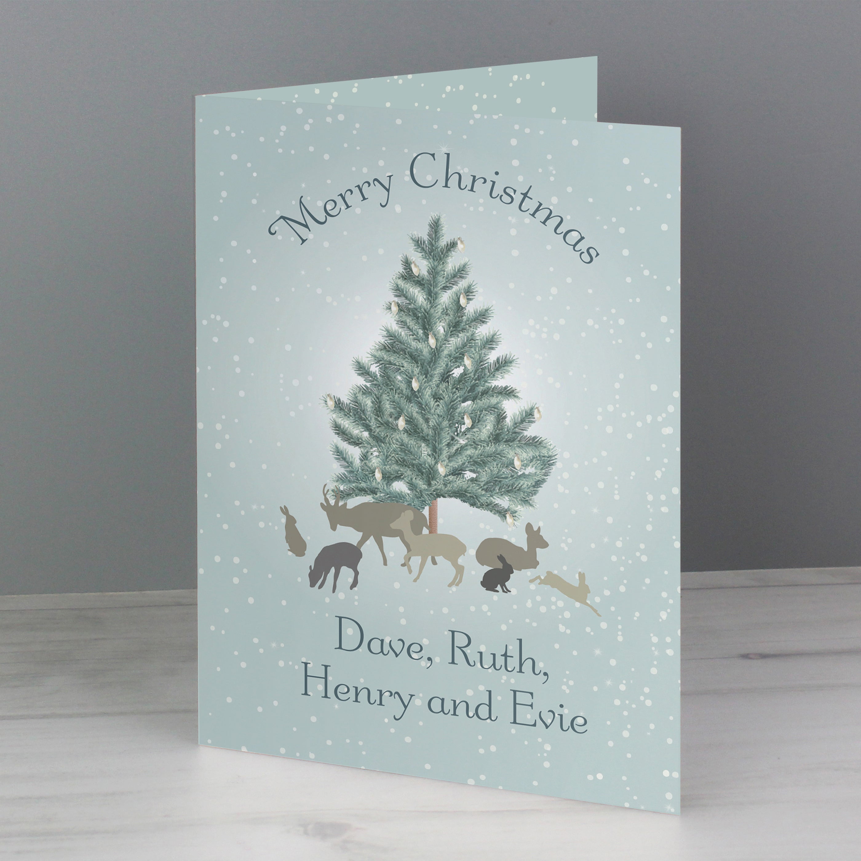 Personalised A Winter's Night Card