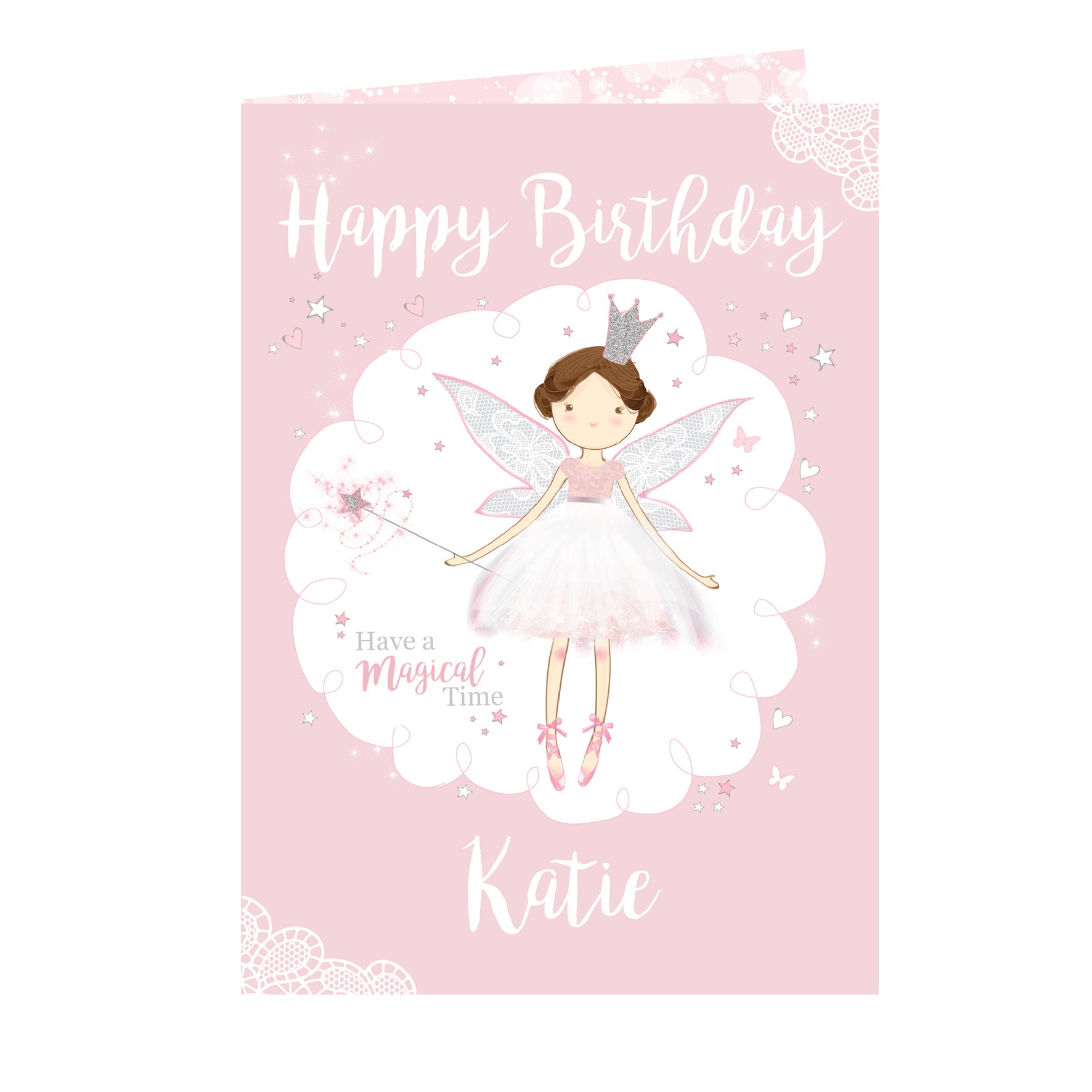 Personalised Fairy Princess Card