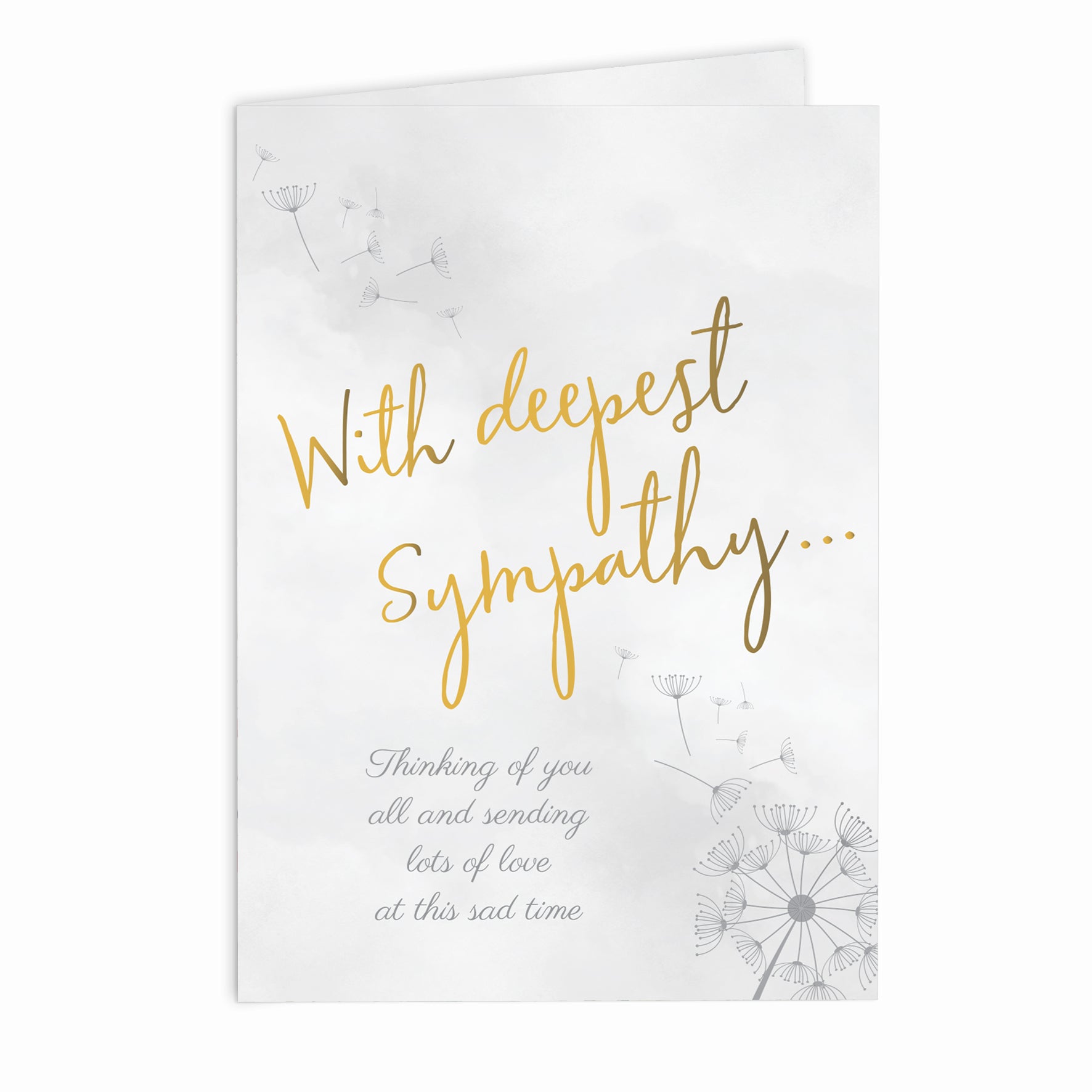 Personalised Deepest Sympathy Card