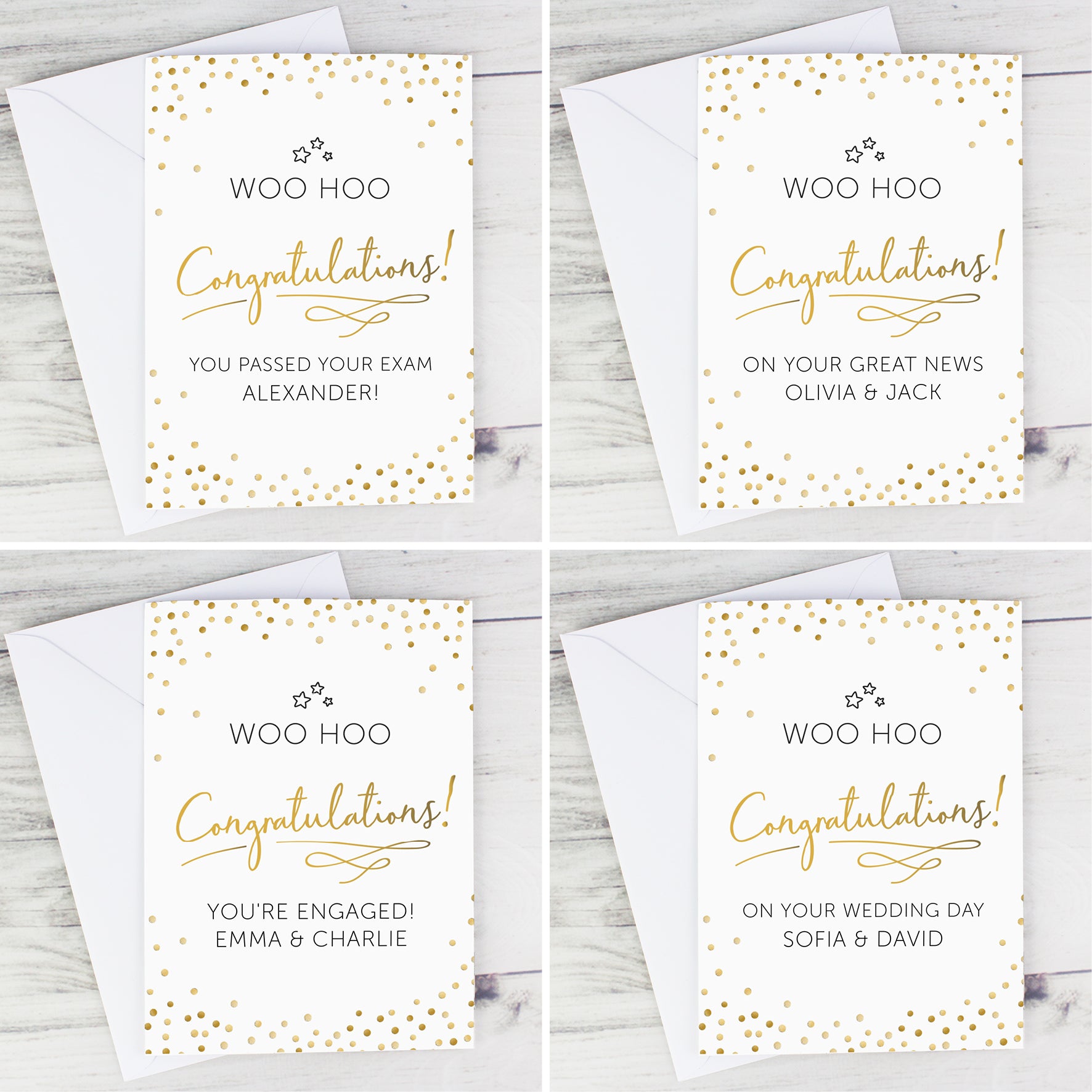 Personalised Congratulations Card