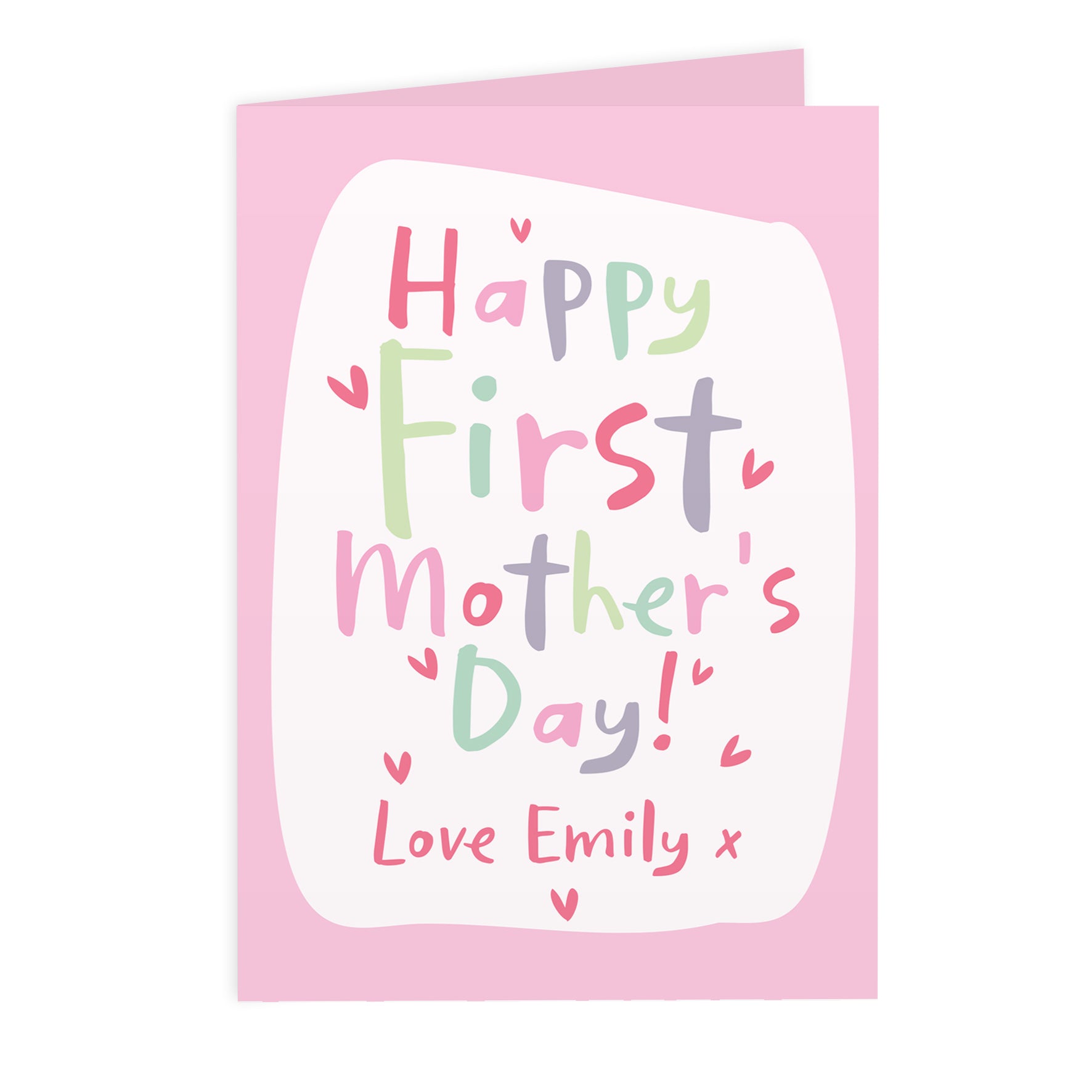 Personalised Happy First Mother's Day Card