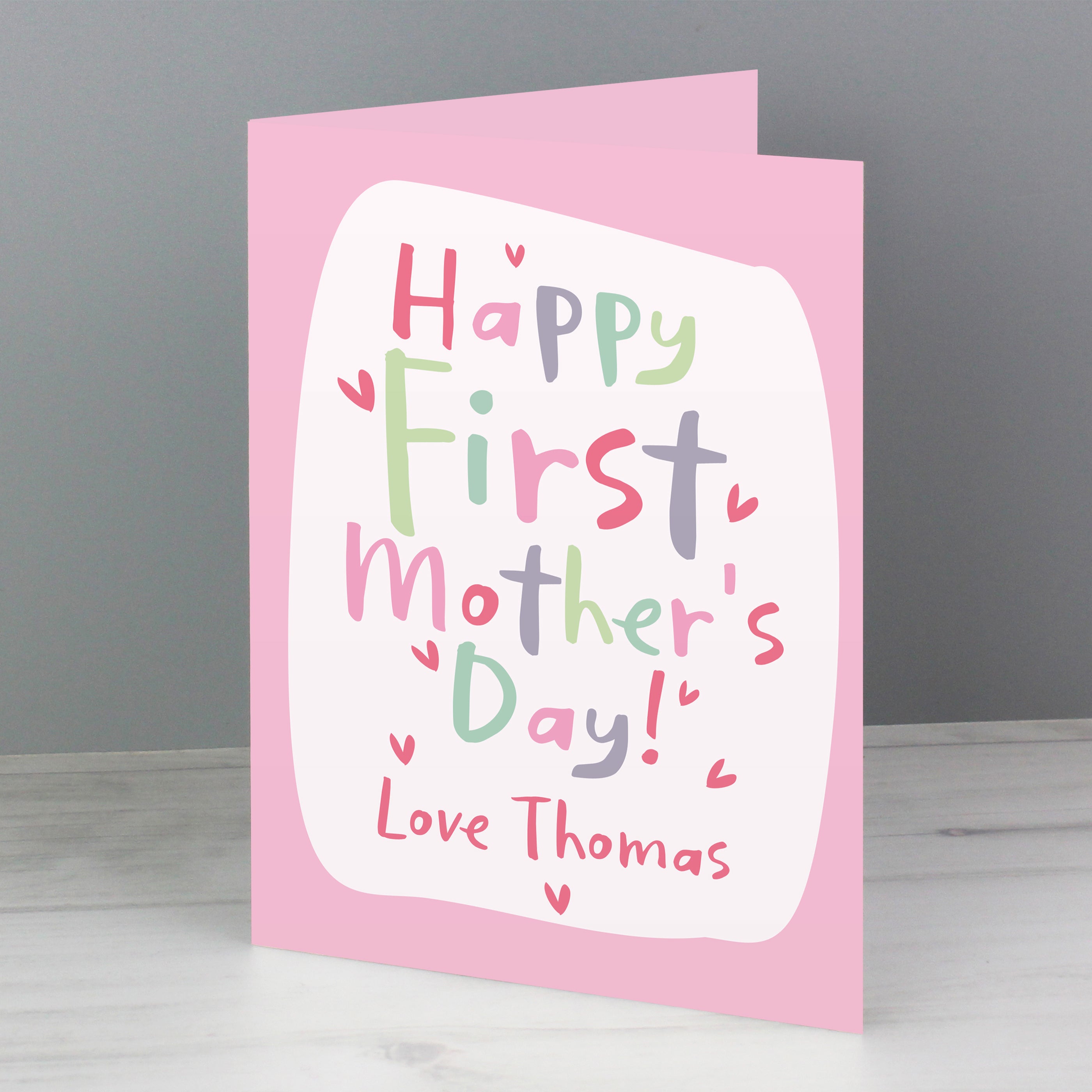 Personalised Happy First Mother's Day Card