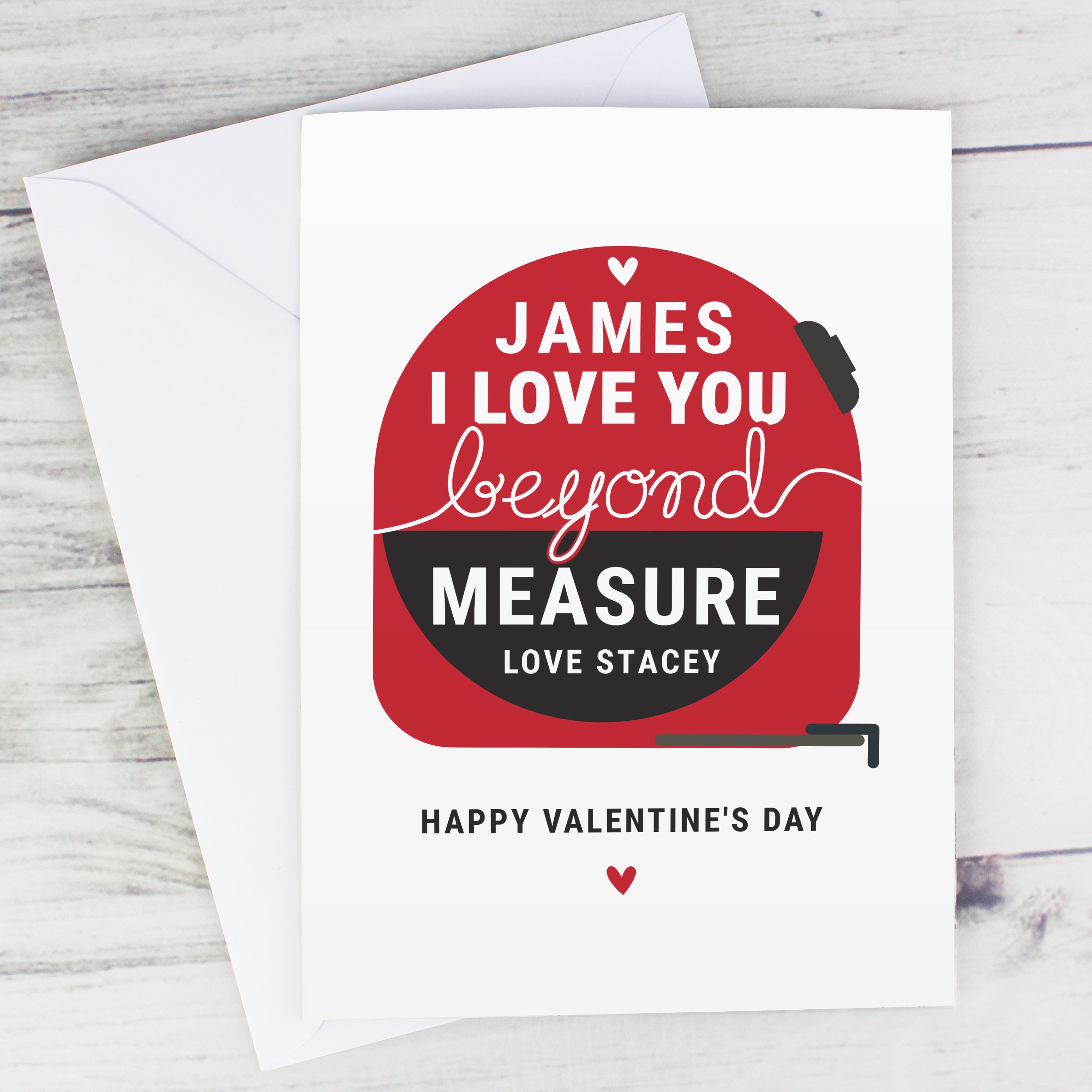 Personalised Beyond Measures Card