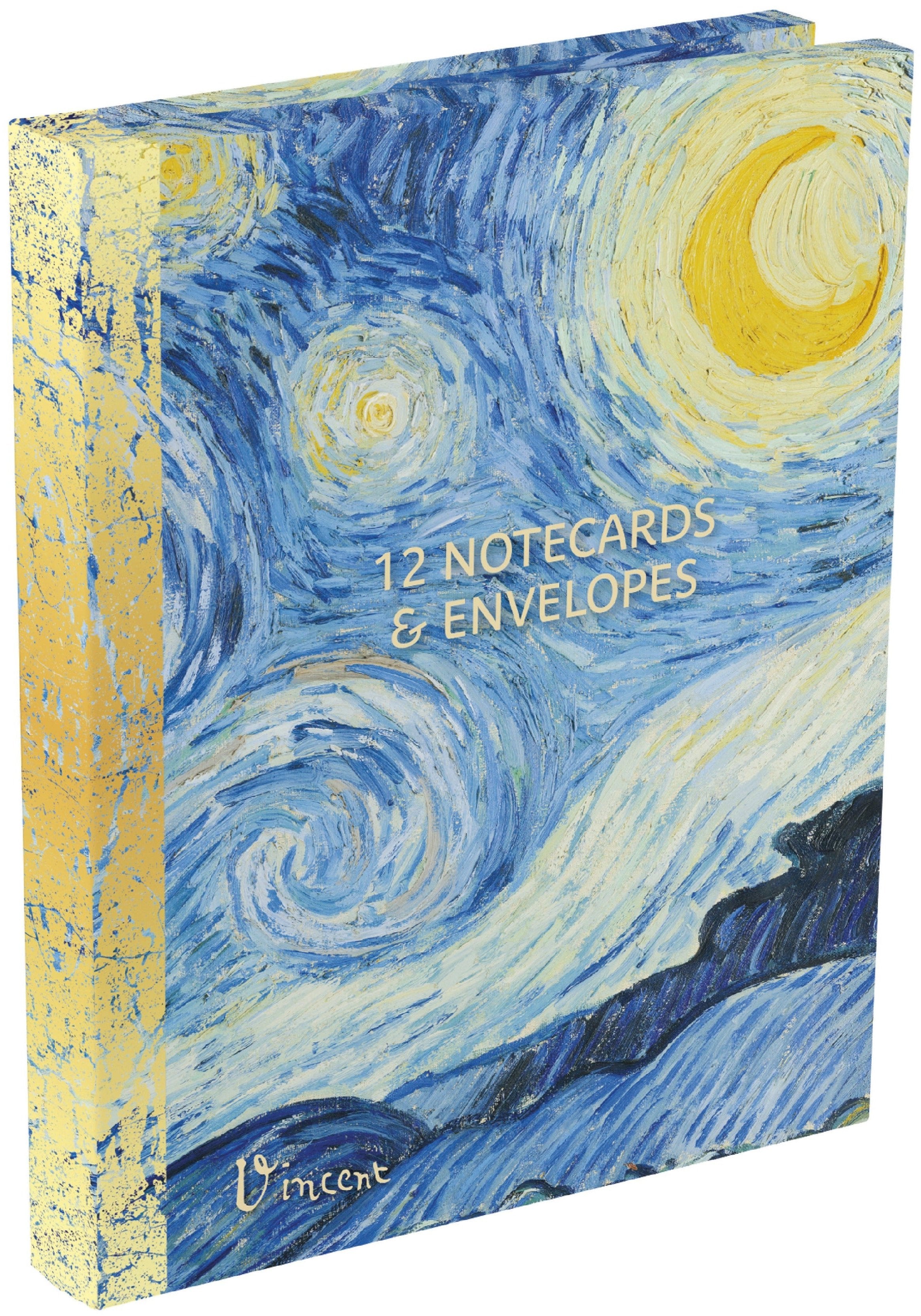 The Gifted Stationery Company - Notecard Wallet - Van Gogh - Starry Night A