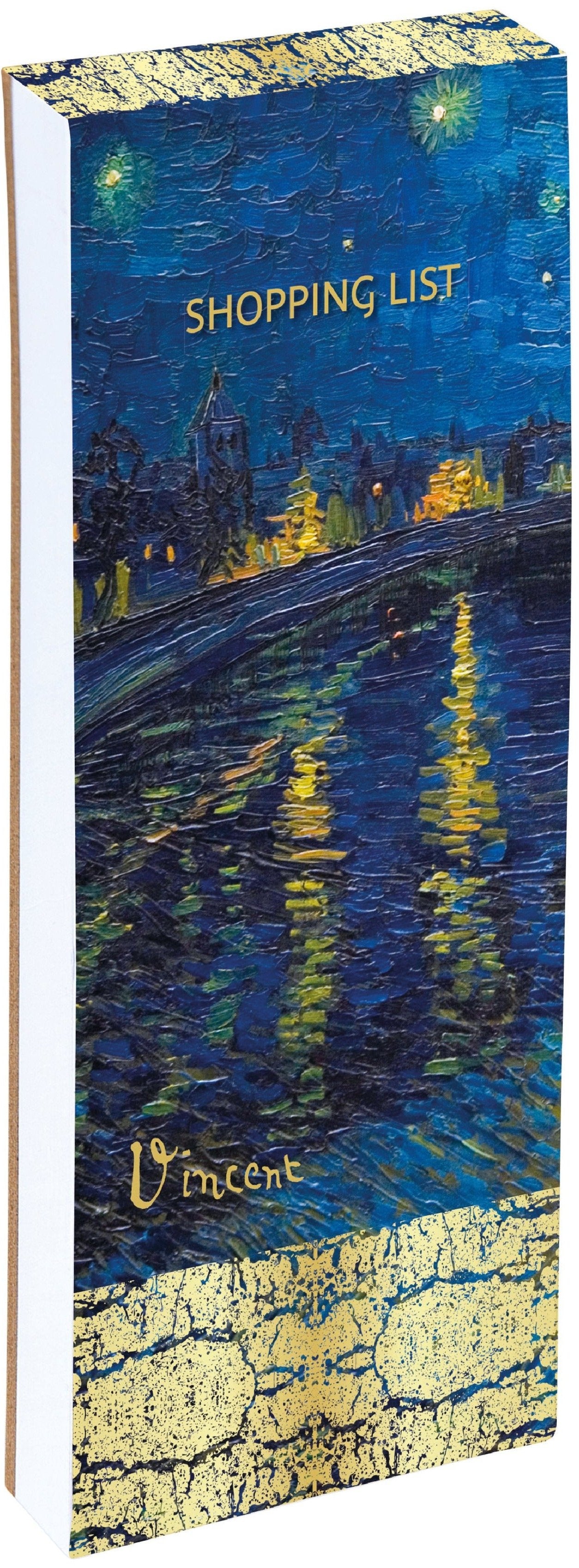 The Gifted Stationery Company - Shopping List – Van Gogh - Starry Night A