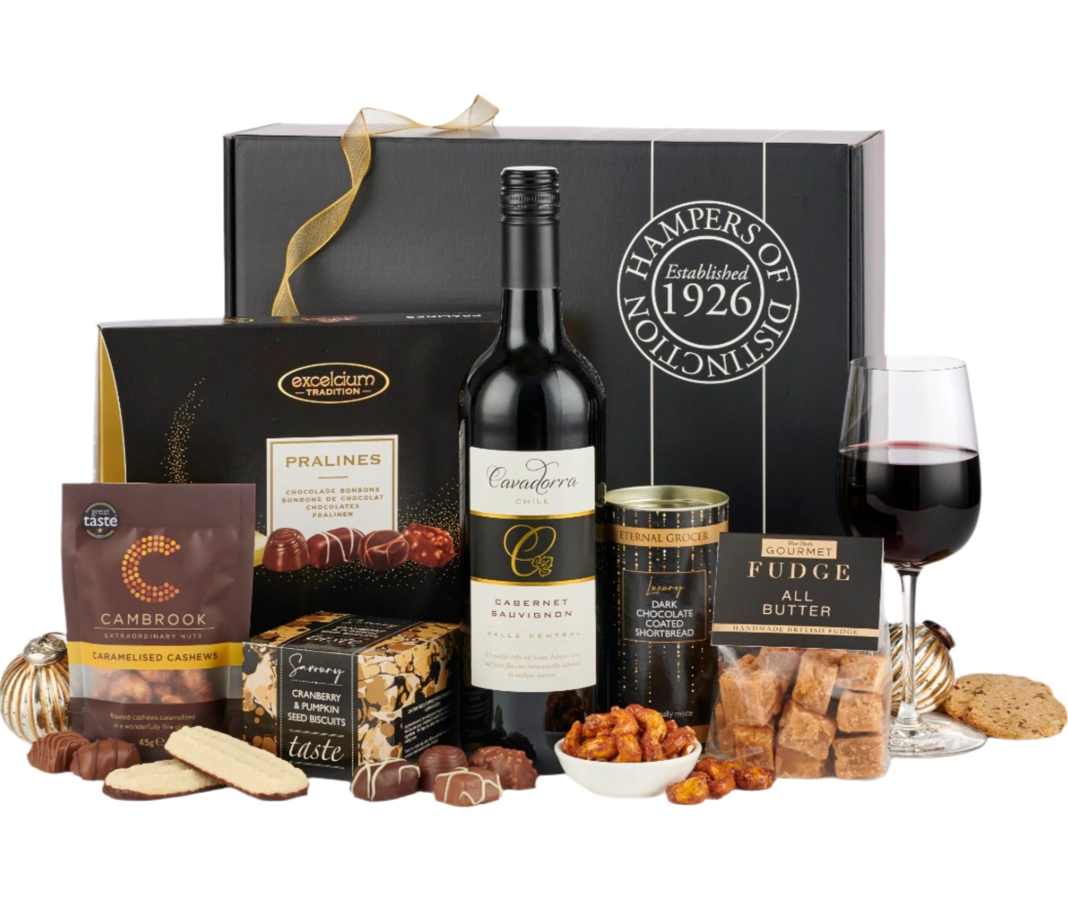 Gourmet Red Wine & Chocolate Gift Hamper