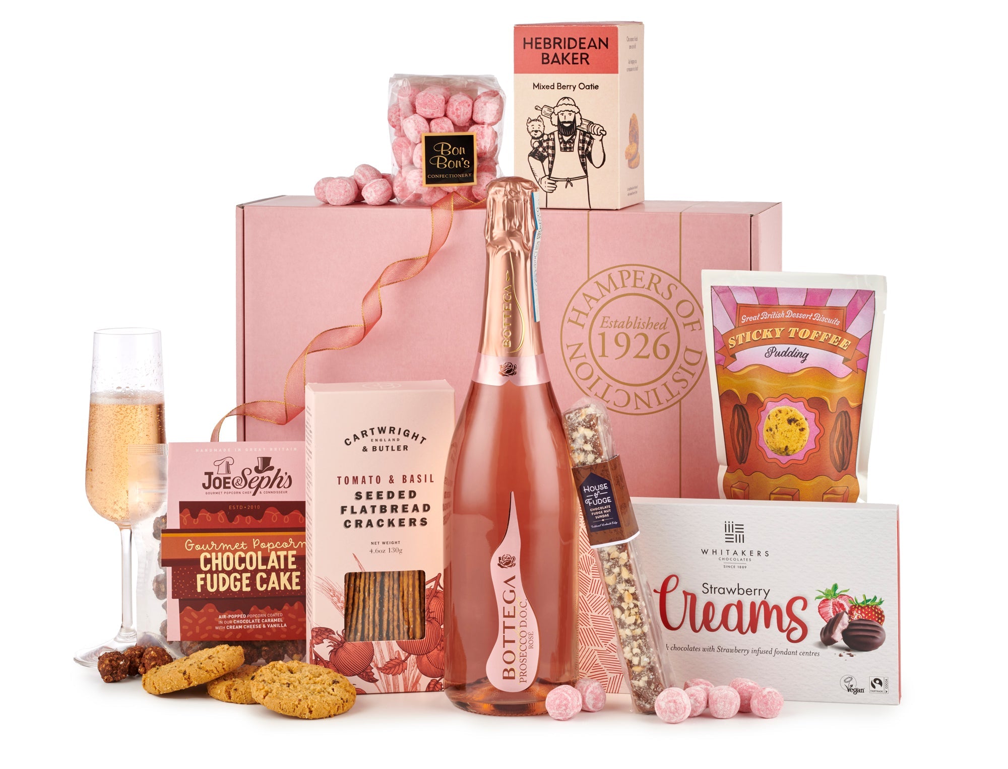 Luxury Rose Prosecco Gift Box