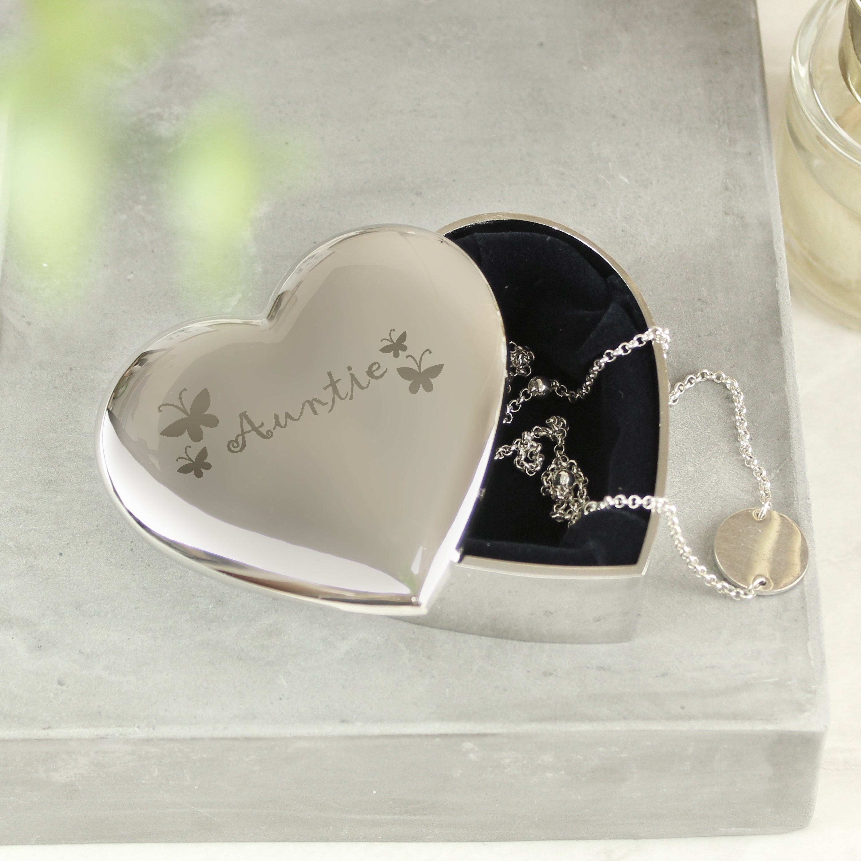 Auntie Heart Trinket Box