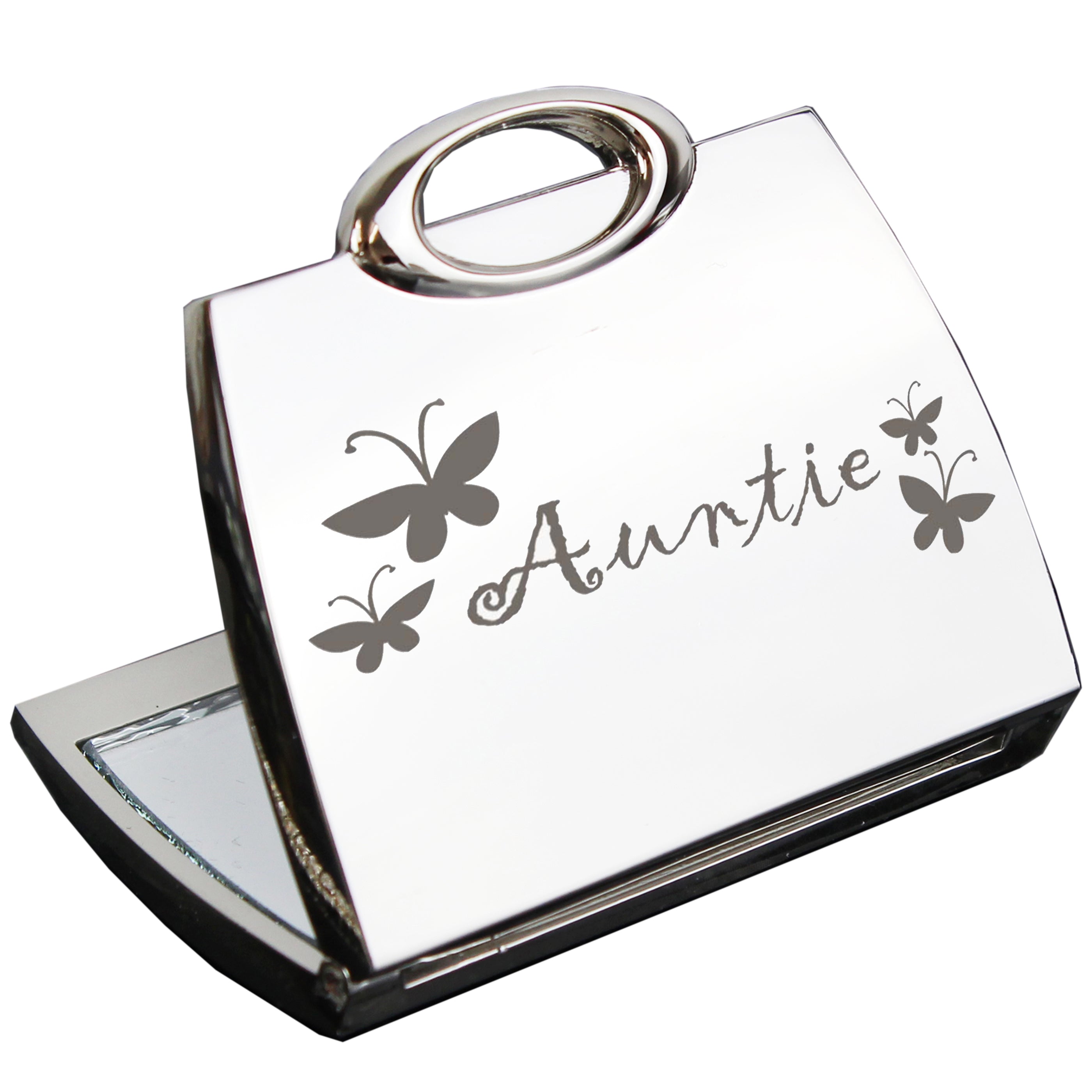 Auntie Handbag Compact Mirror