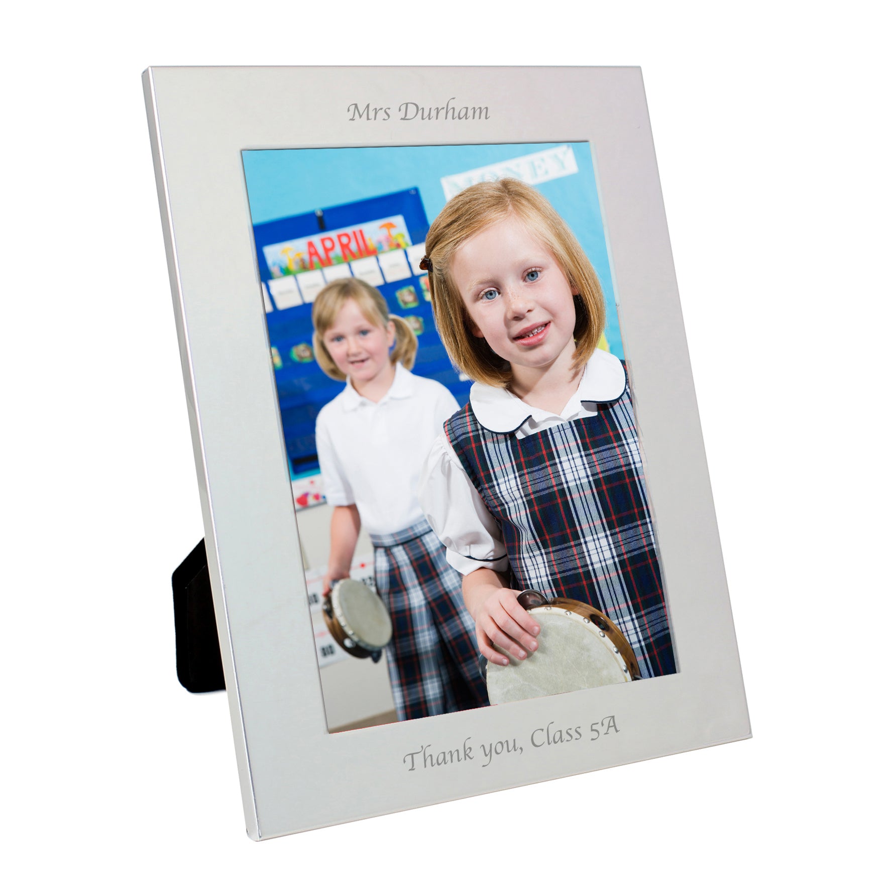 Personalised Silver 5x7 Photo Frame