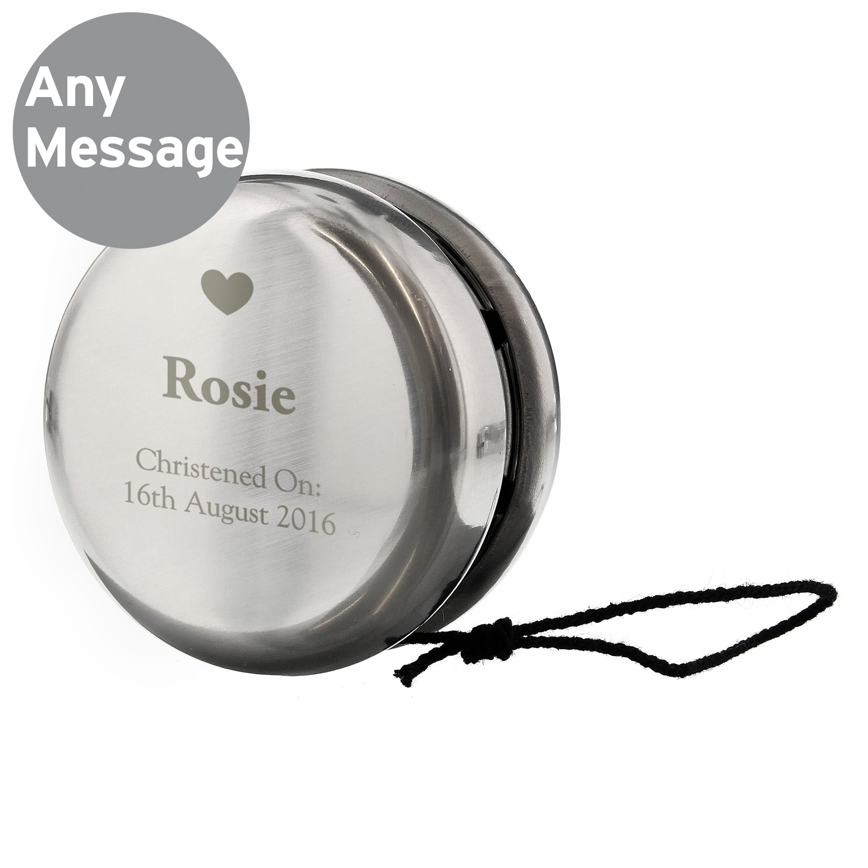 Personalised Heart YOYO