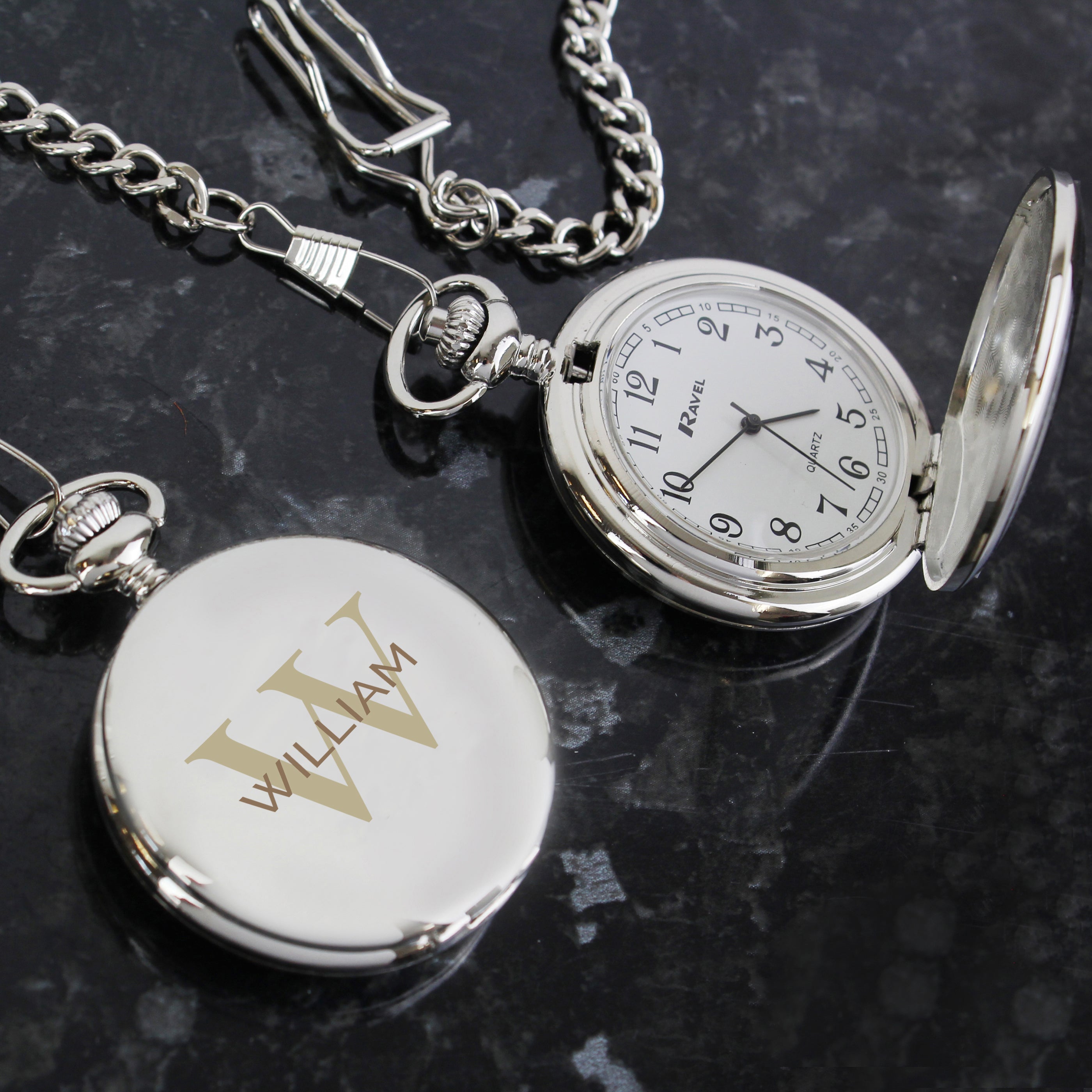 Personalised Birthday Big Age Pocket Fob Watch