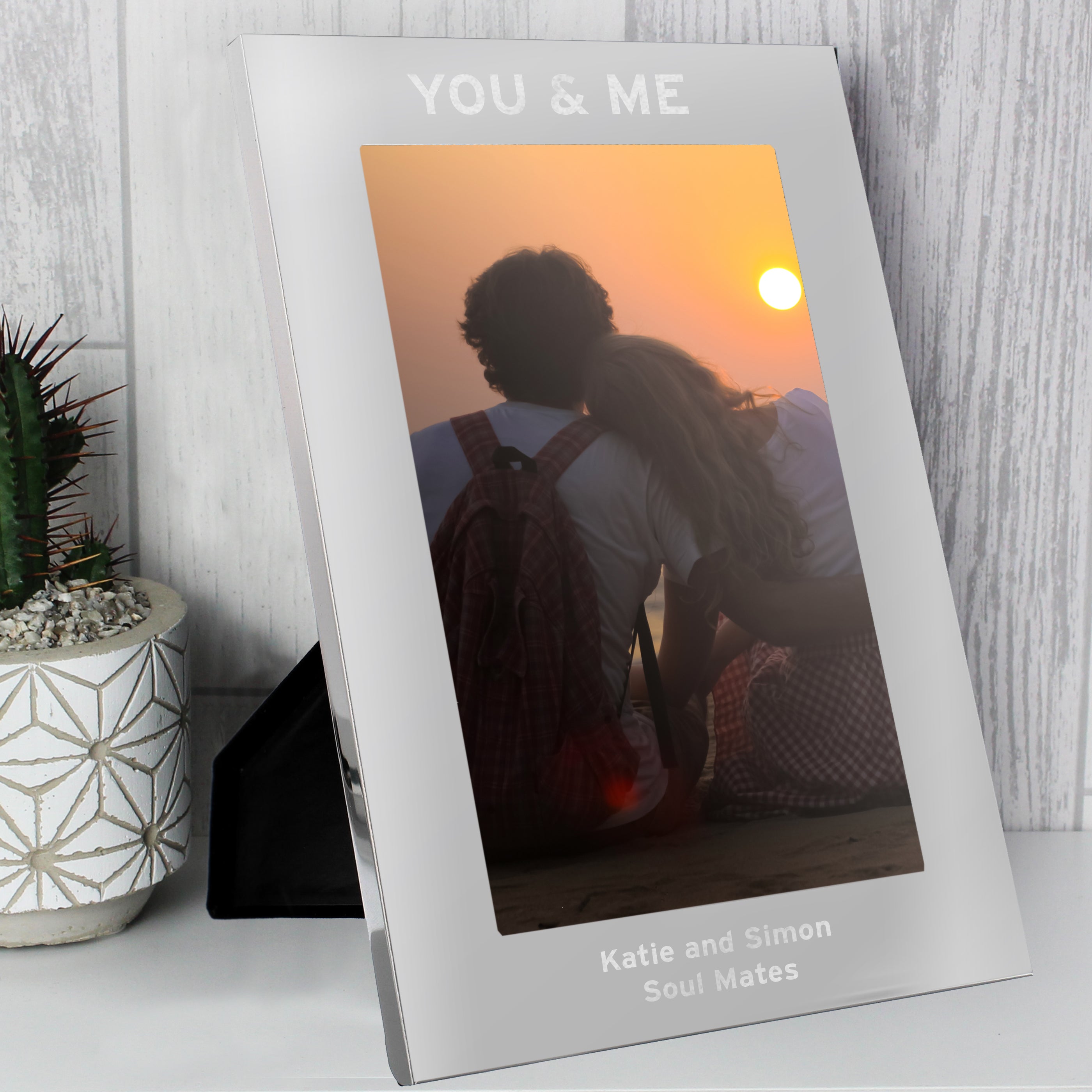 Personalised & Me 5x7 Silver Photo Frame