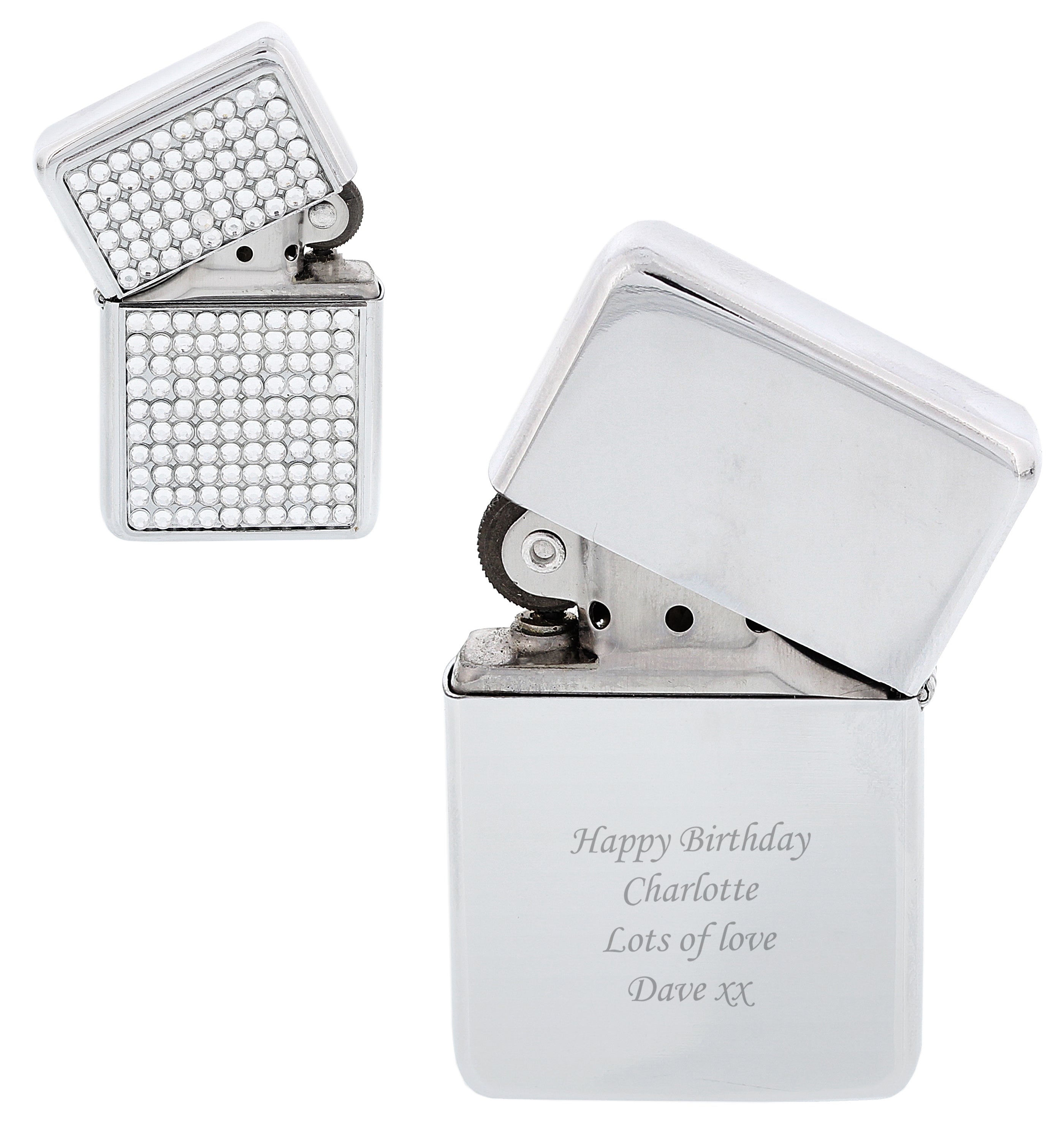 Personalised Diamante Lighter