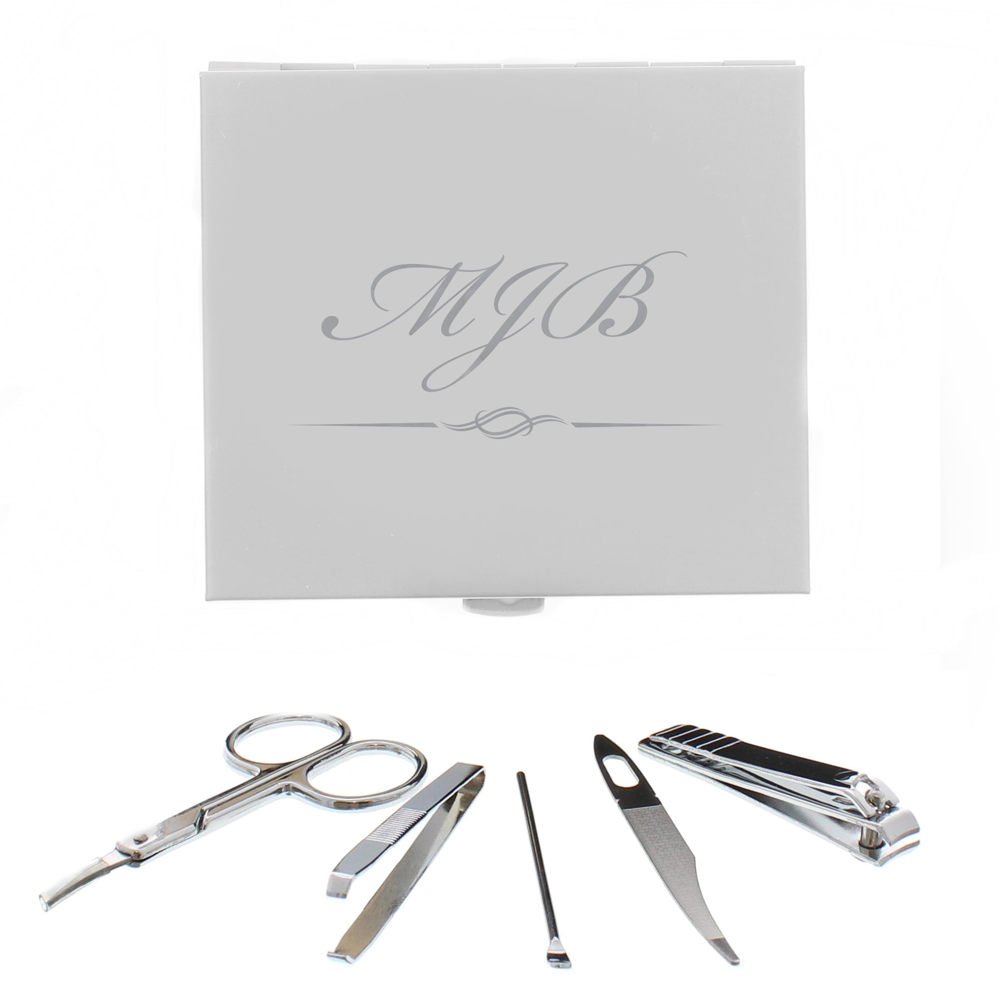 Personalised Initials Manicure Set