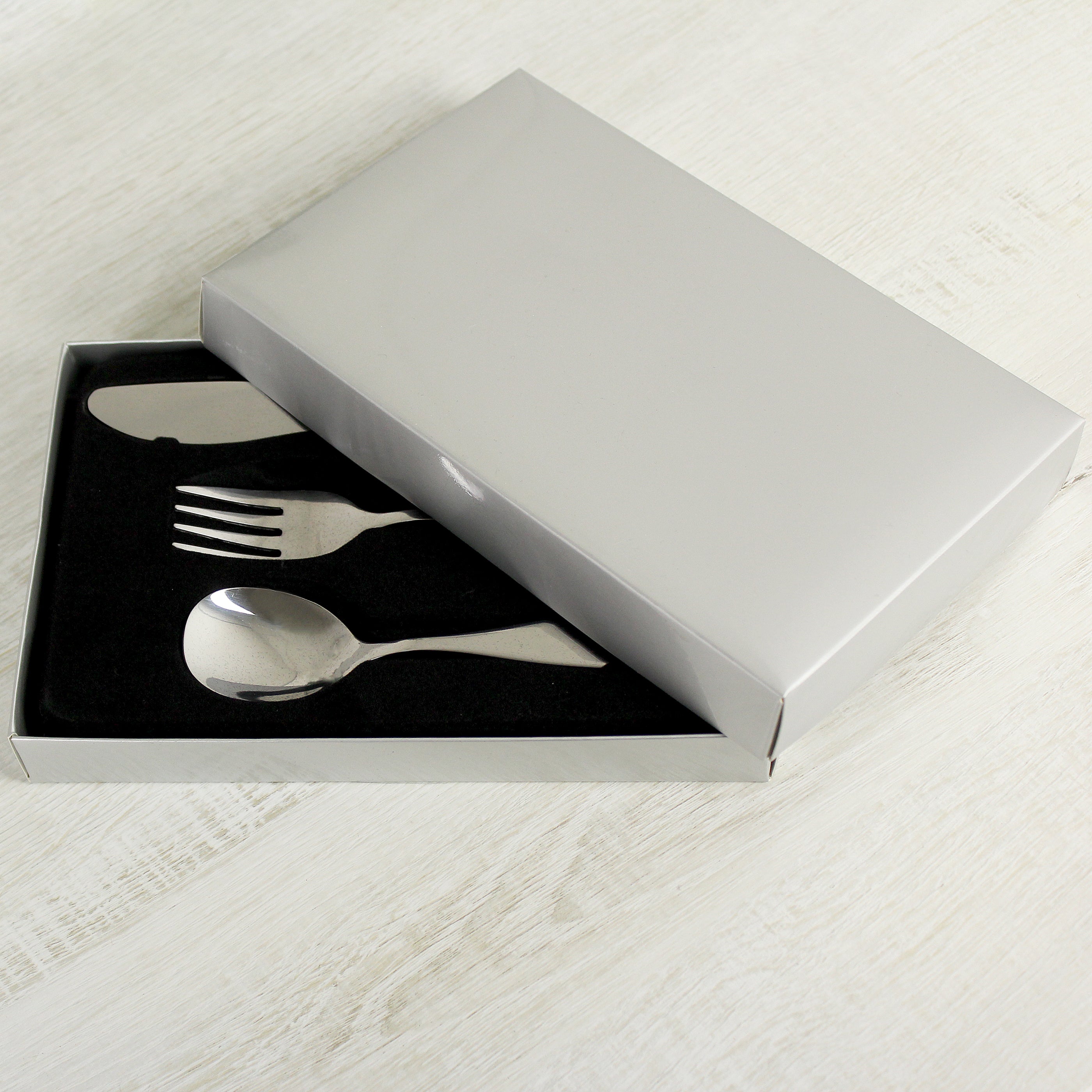 Personalised 3 Piece Cutlery Set