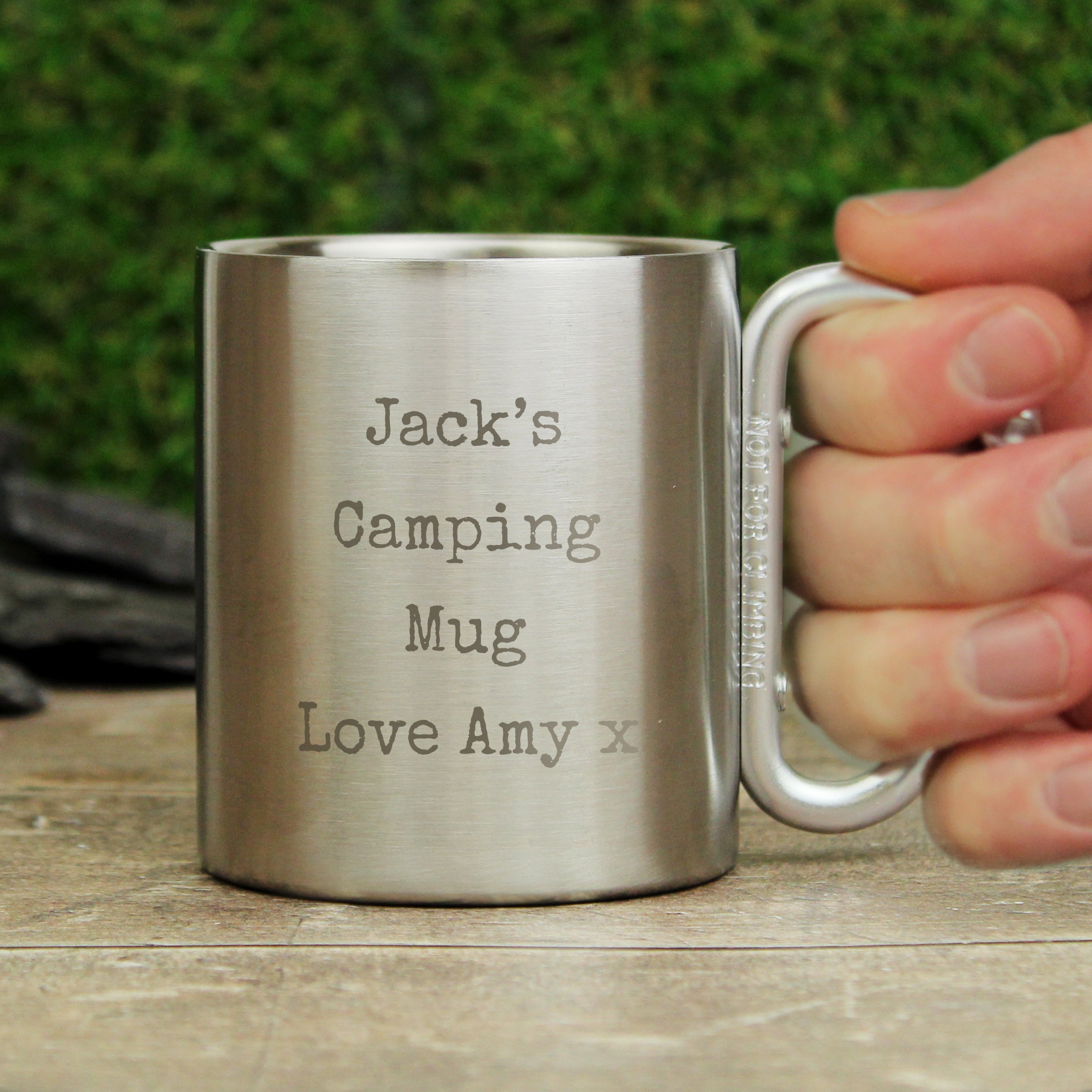 Personalised Free Text Metal Mug