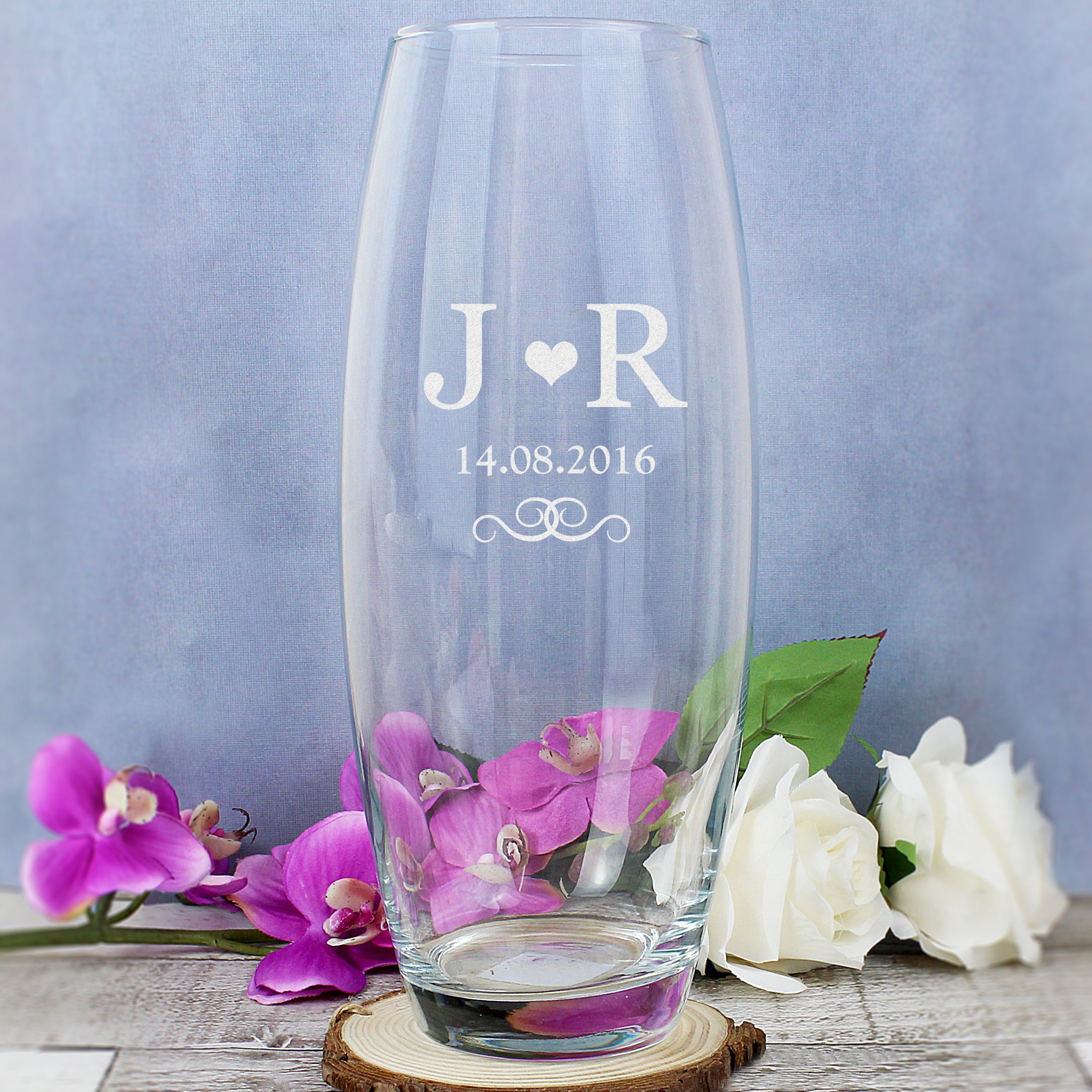 Personalised Monogram Bullet Vase