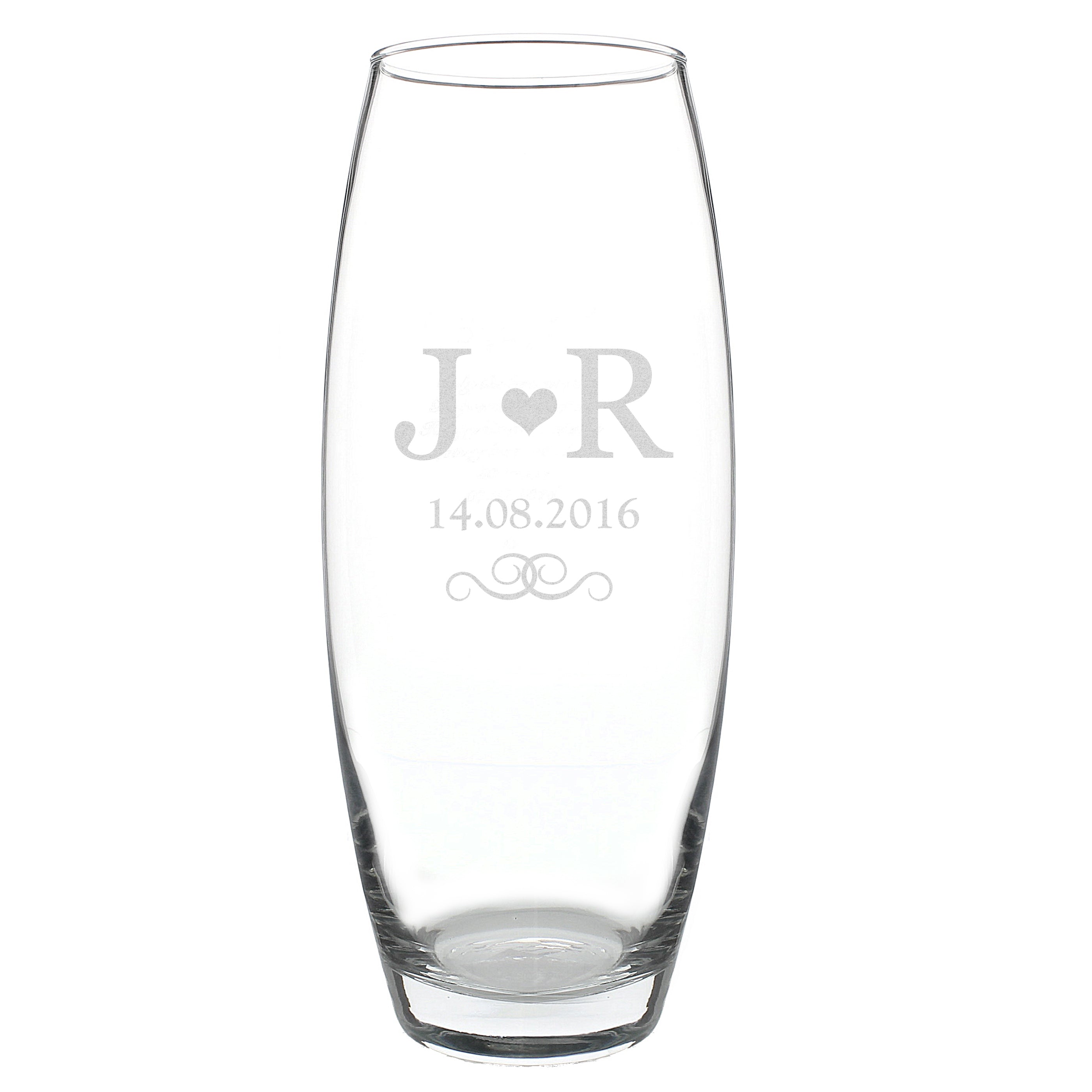 Personalised Monogram Bullet Vase