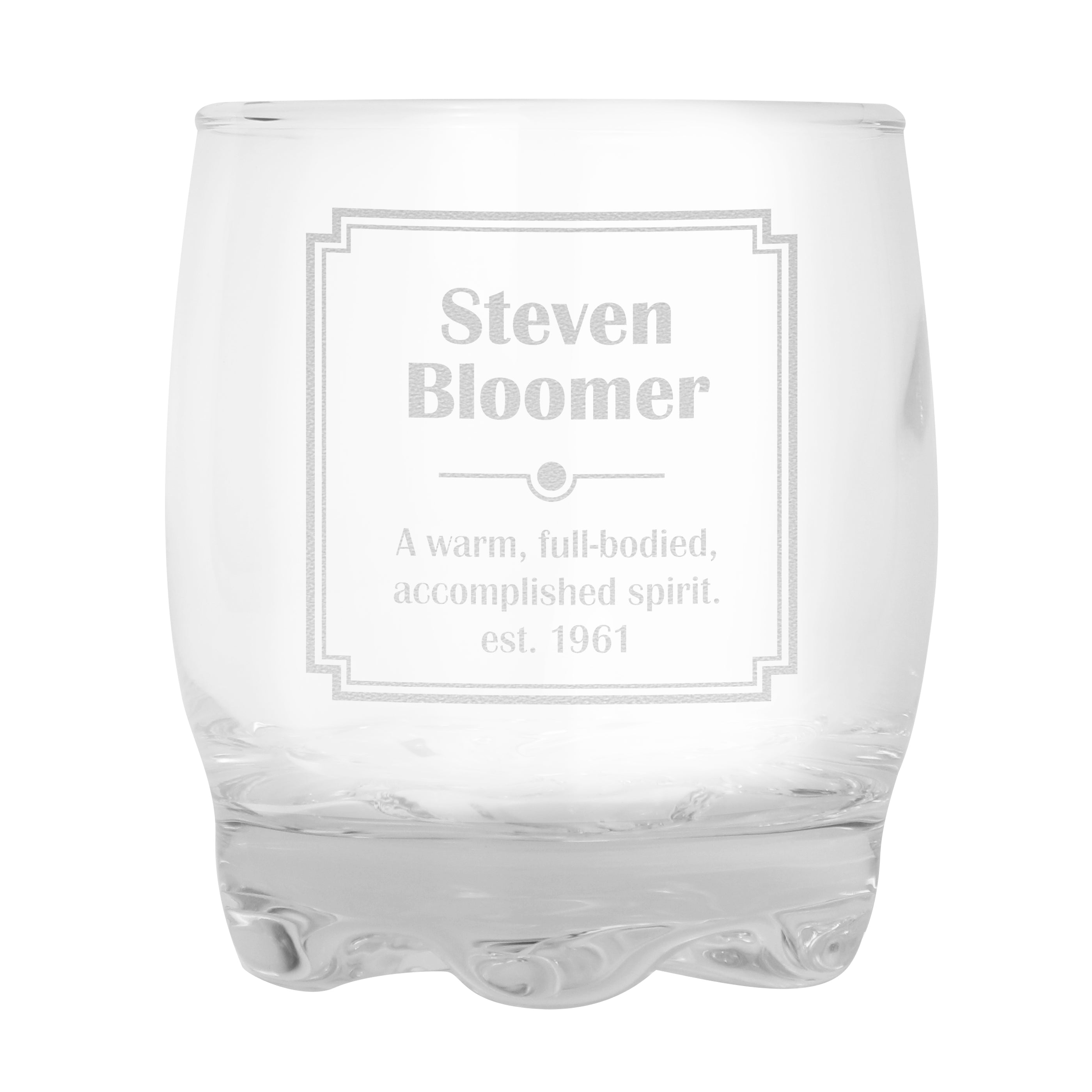 Personalised Art Deco Tumbler