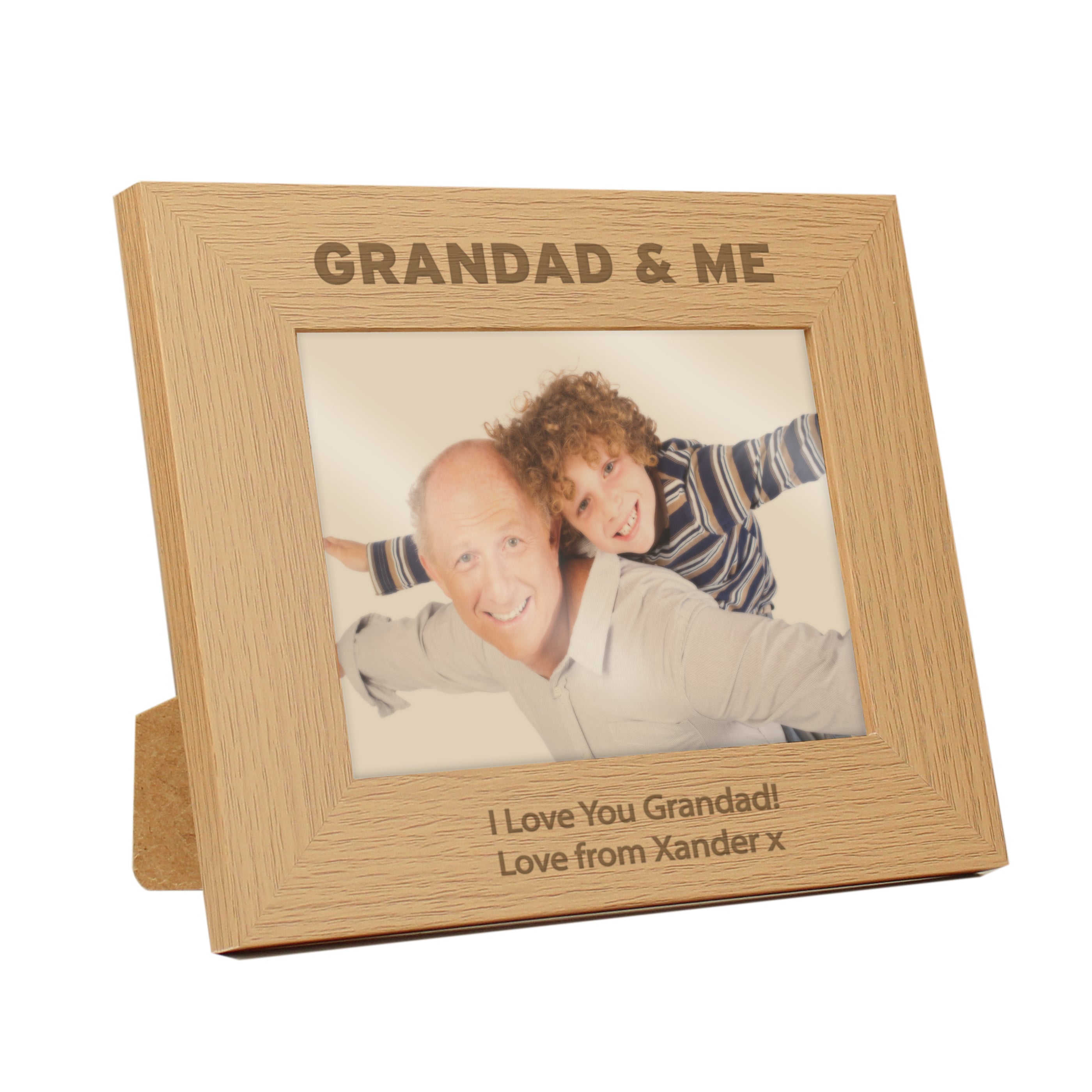 Personalised 5x7 Grandad & Me Photo Frame