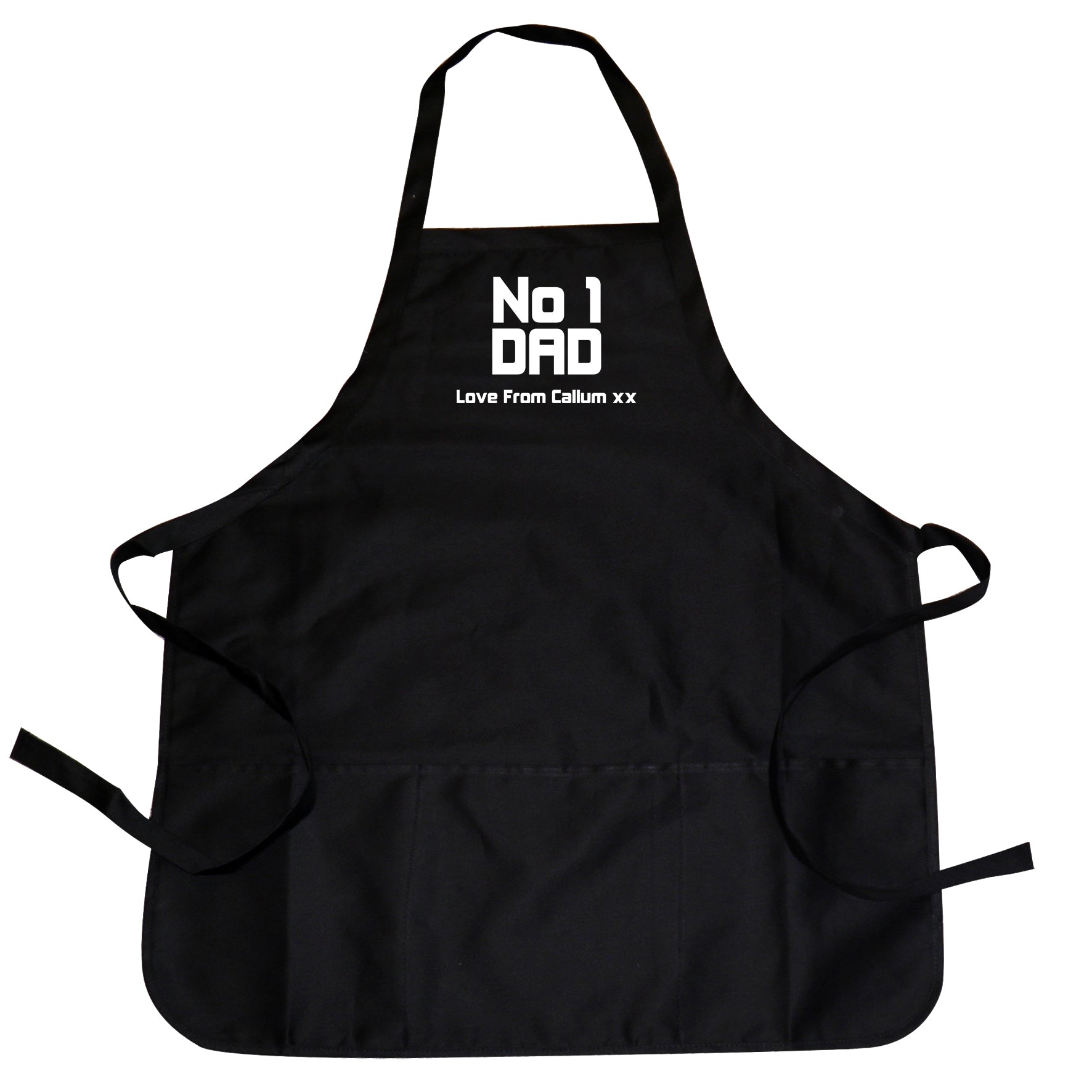 Personalised No.1 Dad Apron