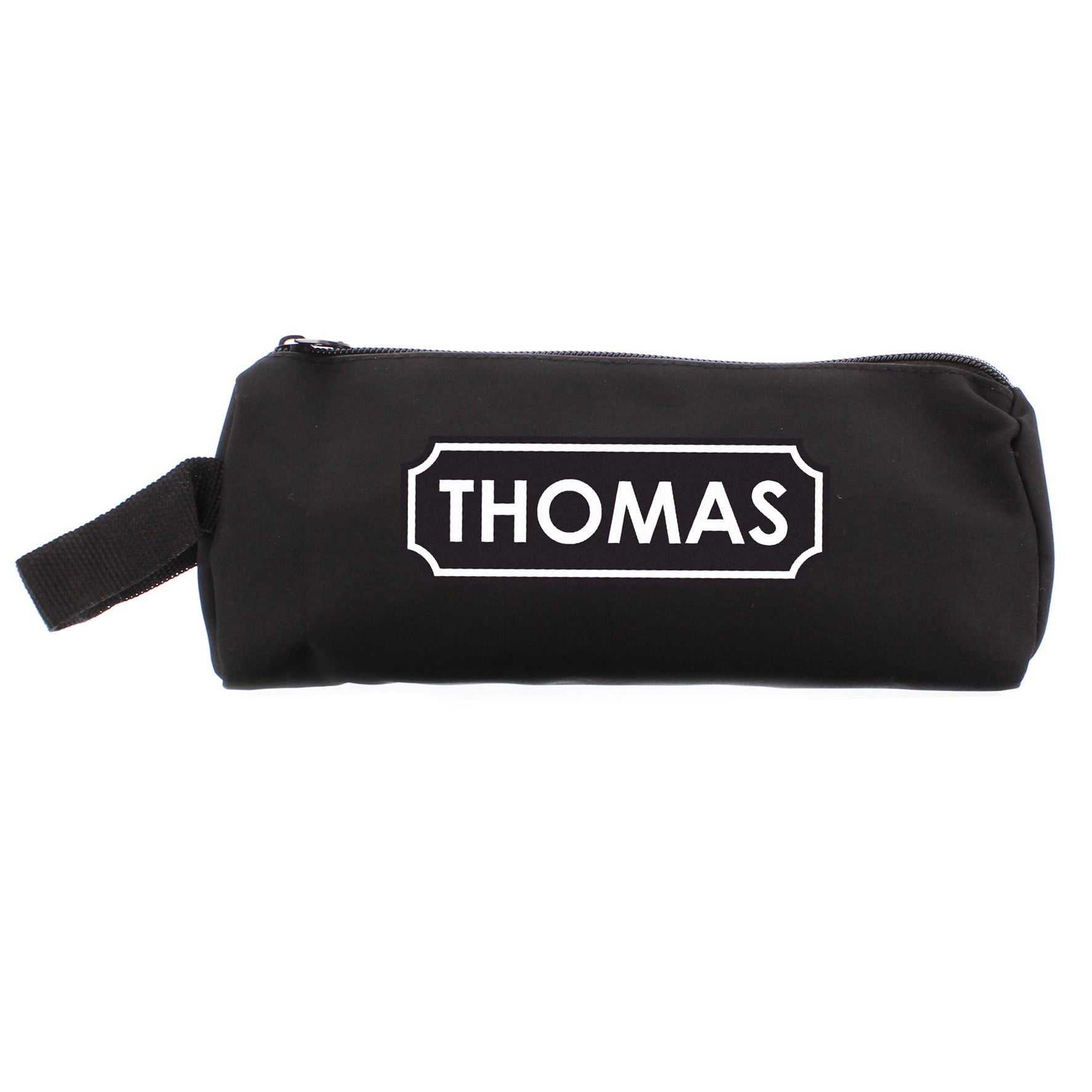 Personalised Black Pencil Case