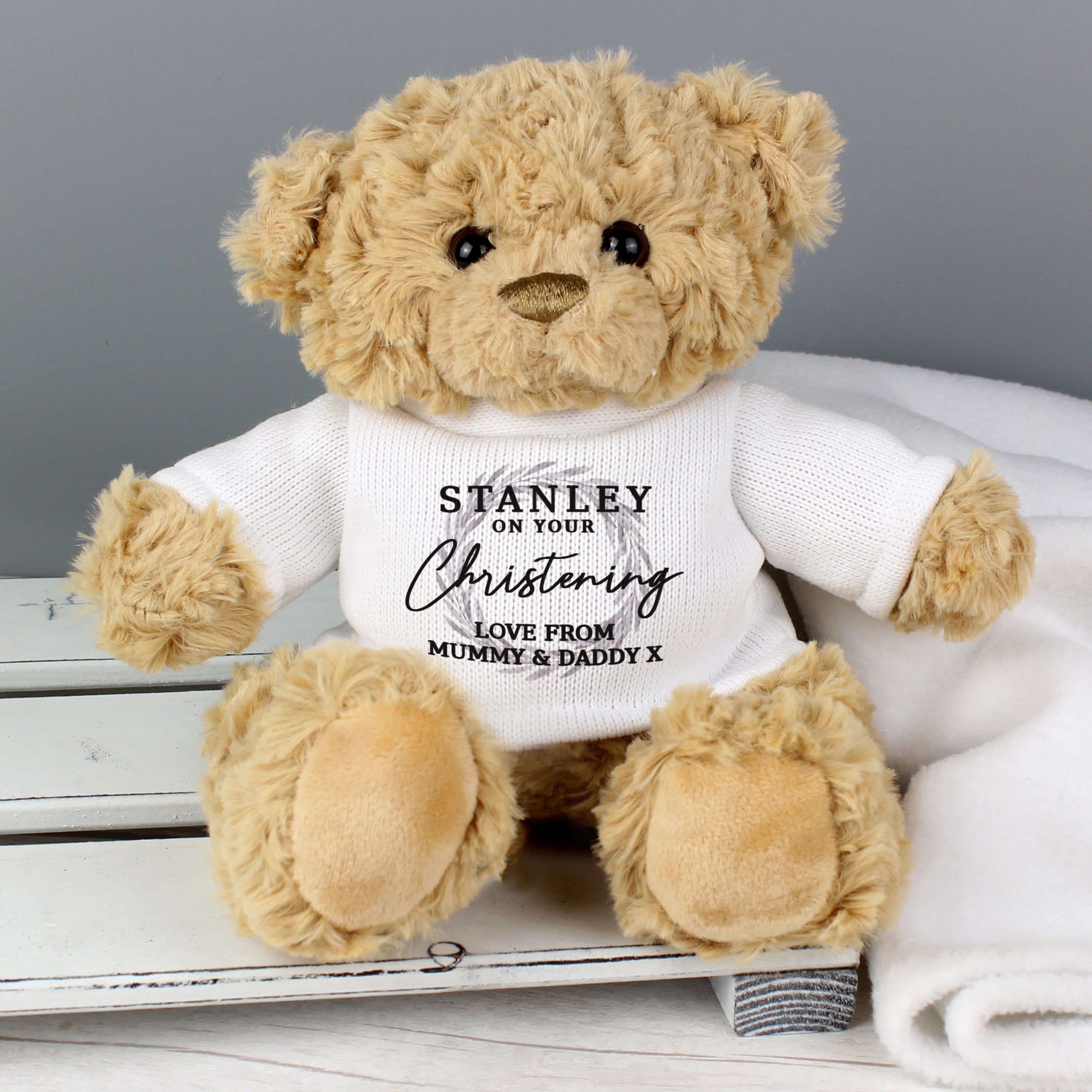 Personalised 'Truly Blessed' Teddy Bear