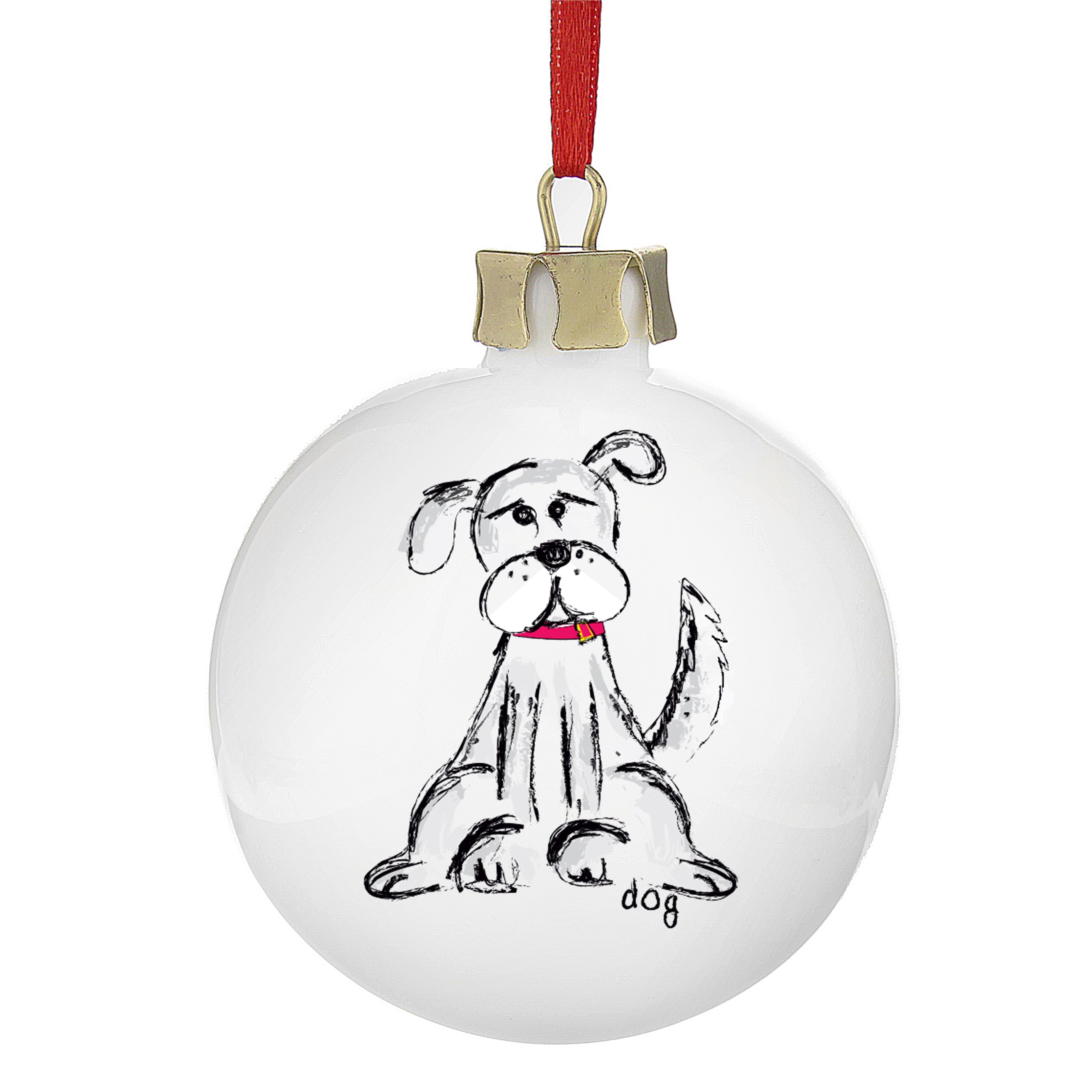 Personalised Dog Bauble