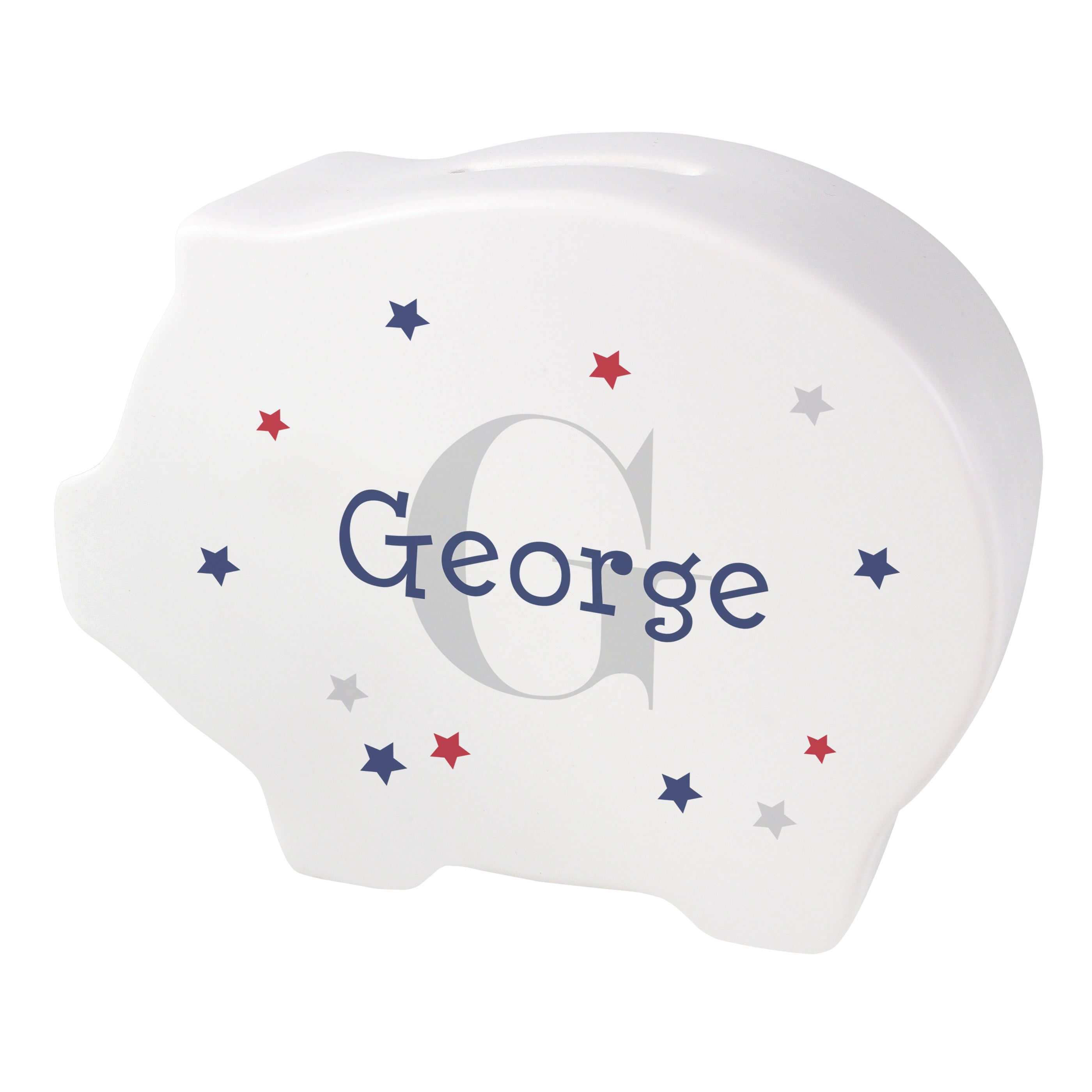 Personalised Name & Initial Piggy Bank