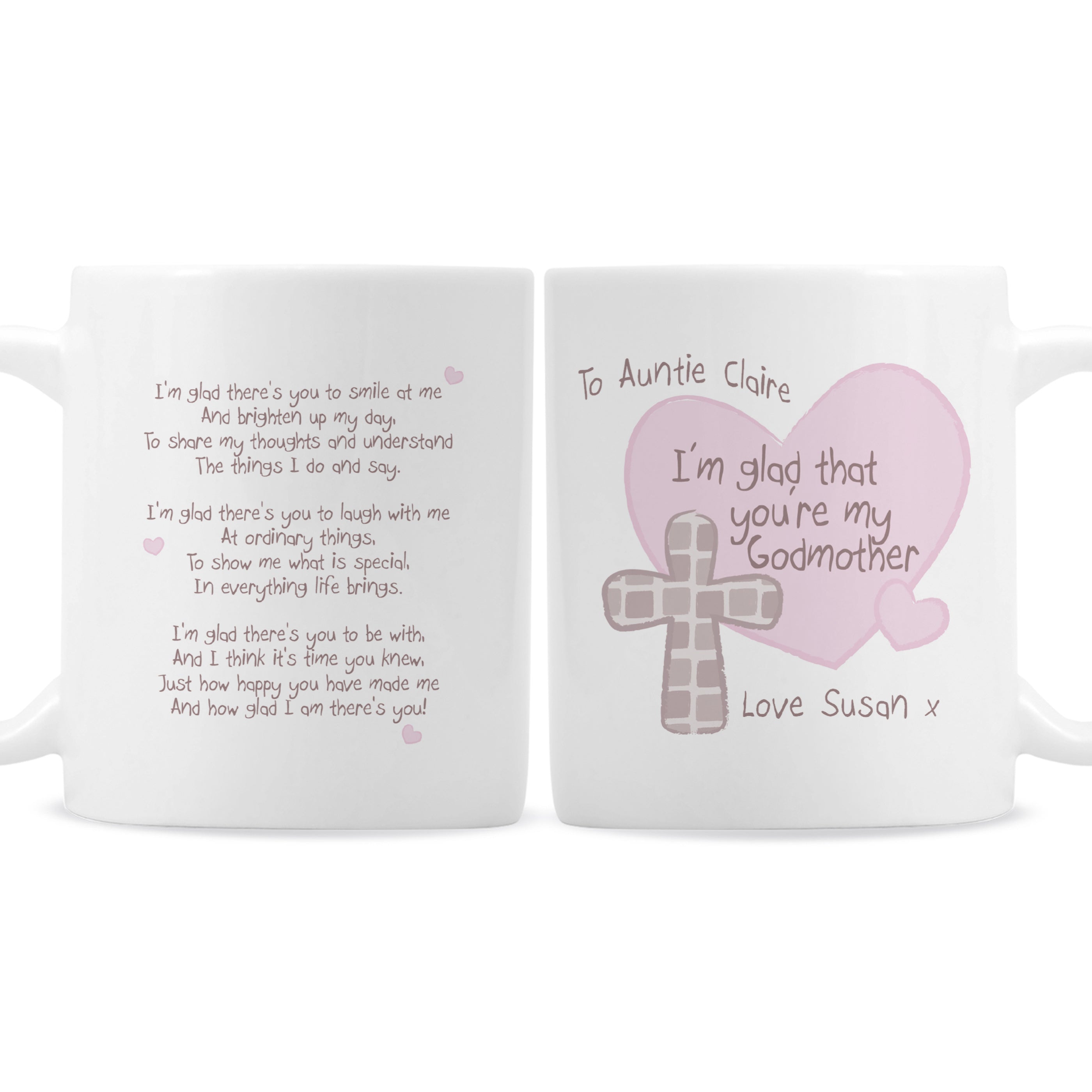 Personalised Godmother Mug